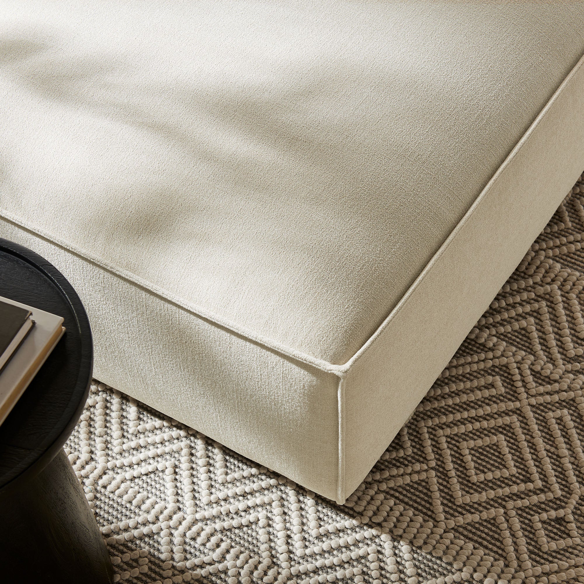 Modway EEI-7401 Restore Performance Fabric Upholstered Modular Ottoman