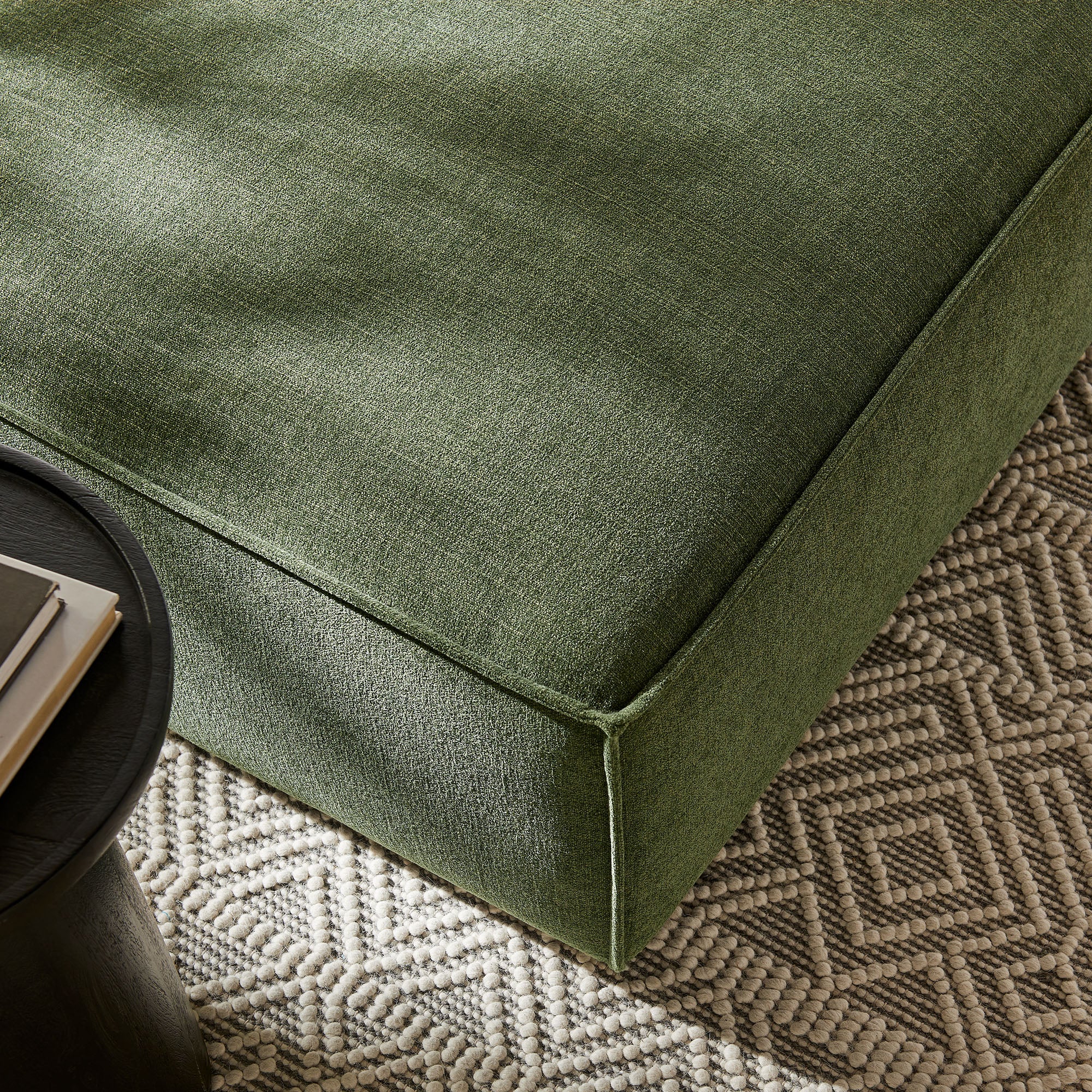Modway EEI-7401 Restore Performance Fabric Upholstered Modular Ottoman