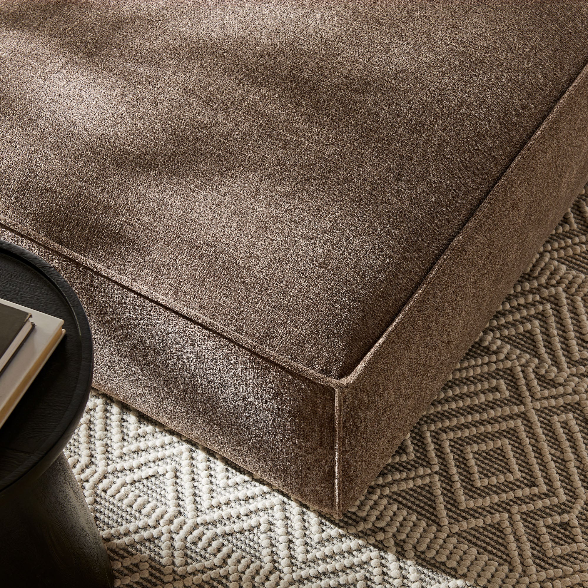 Modway EEI-7401 Restore Performance Fabric Upholstered Modular Ottoman
