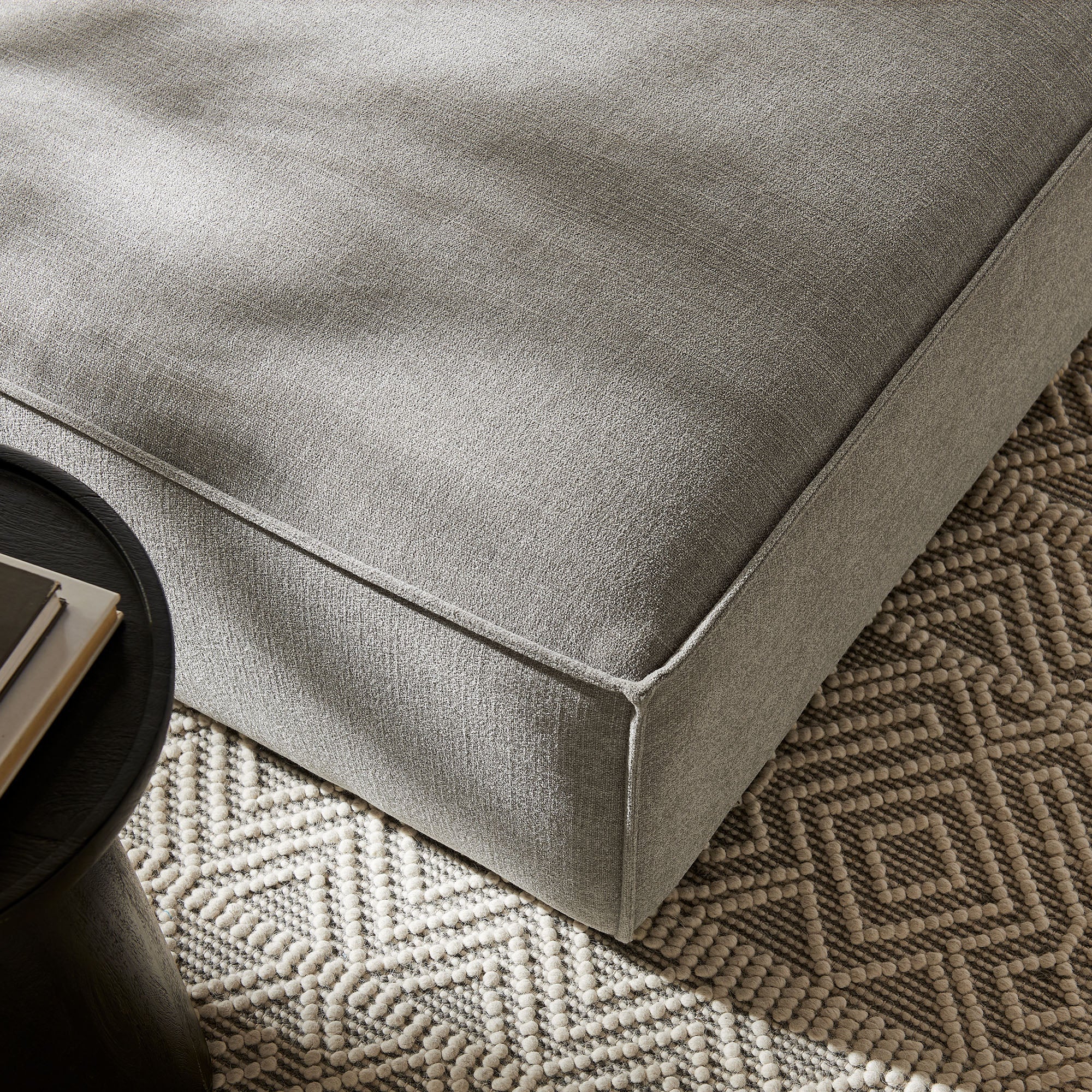 Modway EEI-7401 Restore Performance Fabric Upholstered Modular Ottoman