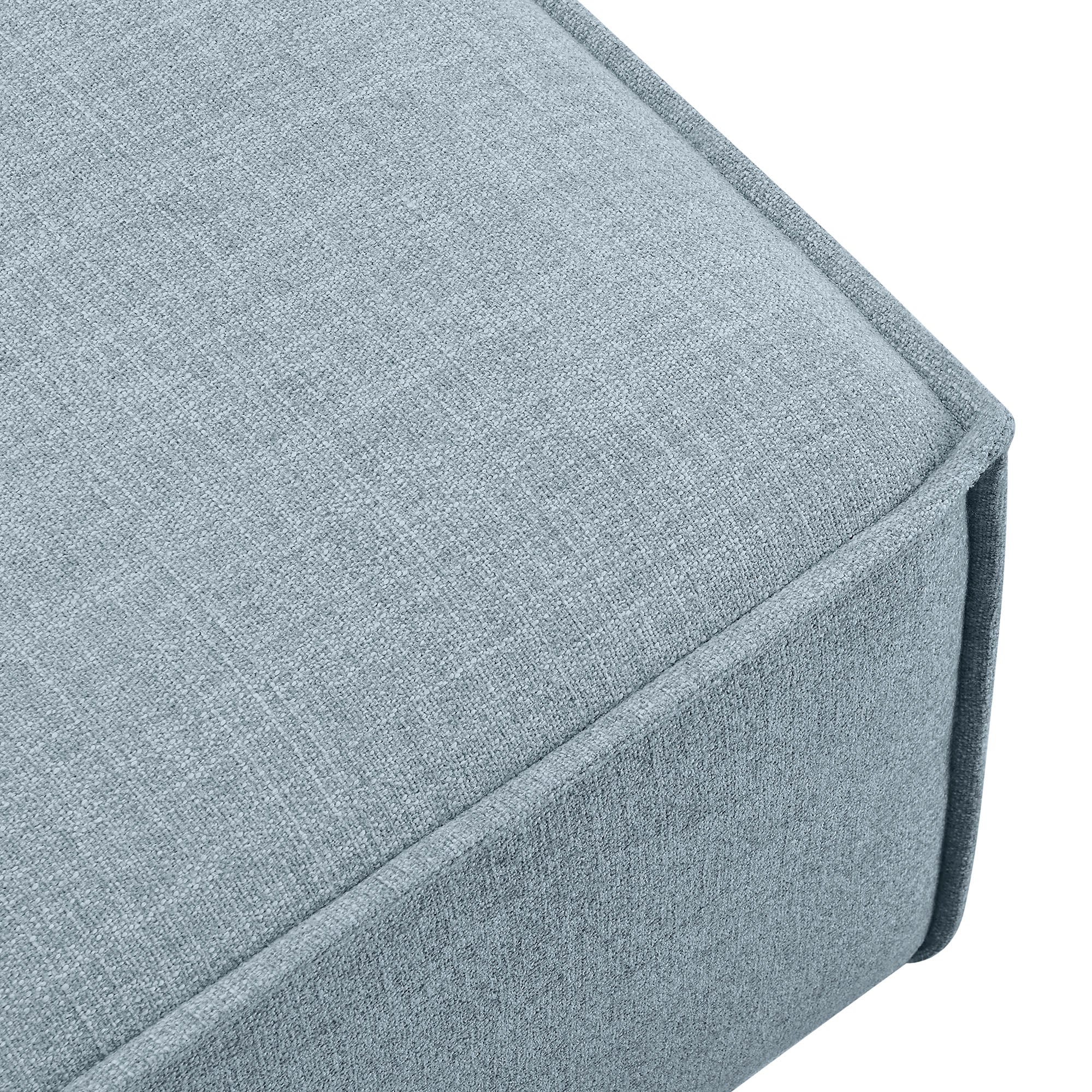 Modway EEI-7401 Restore Performance Fabric Upholstered Modular Ottoman