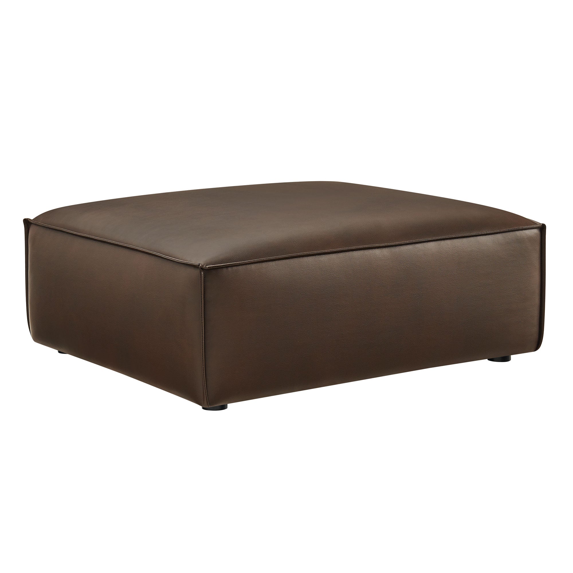 Modway EEI-7402 Restore Vegan Leather Modular Ottoman