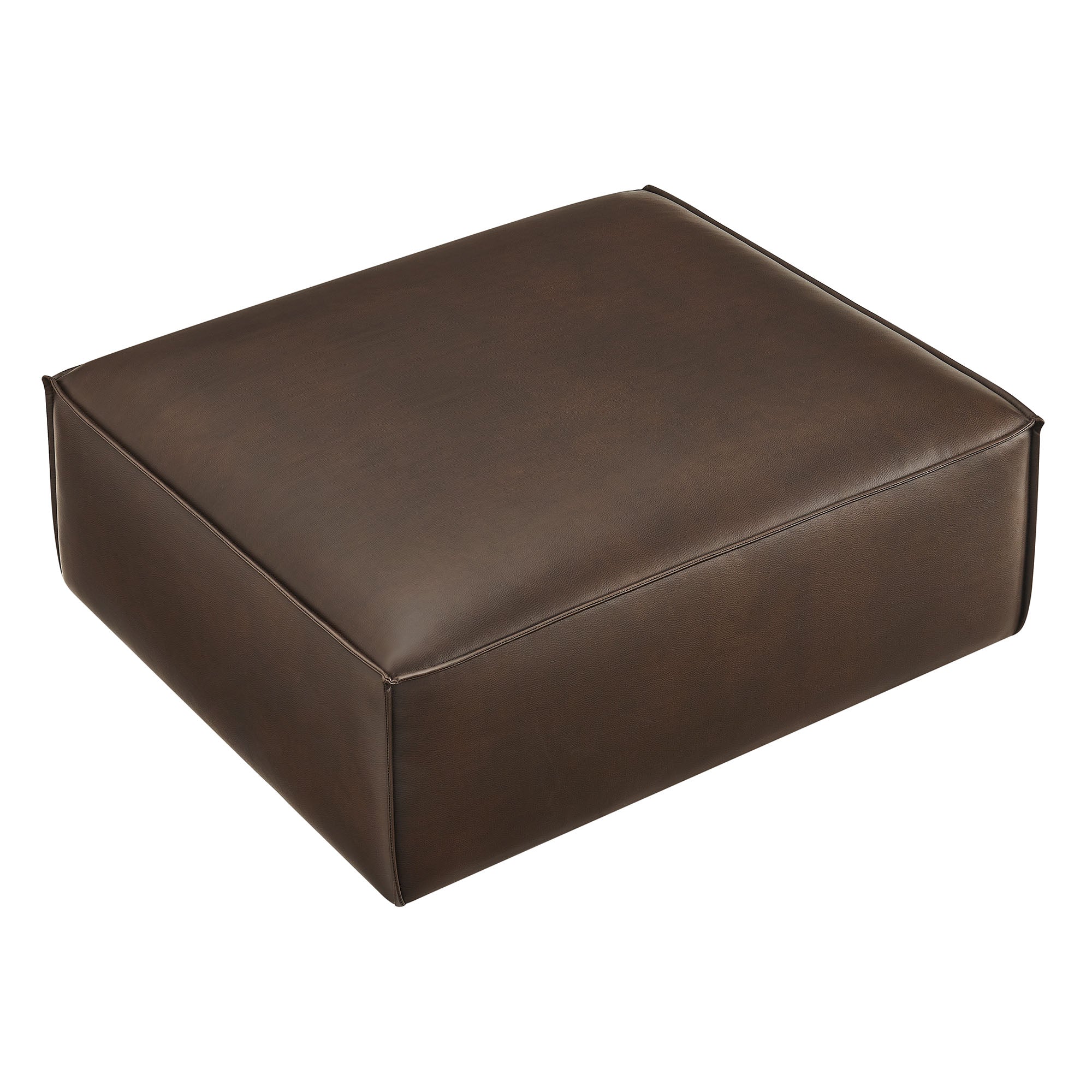 Modway EEI-7402 Restore Vegan Leather Modular Ottoman