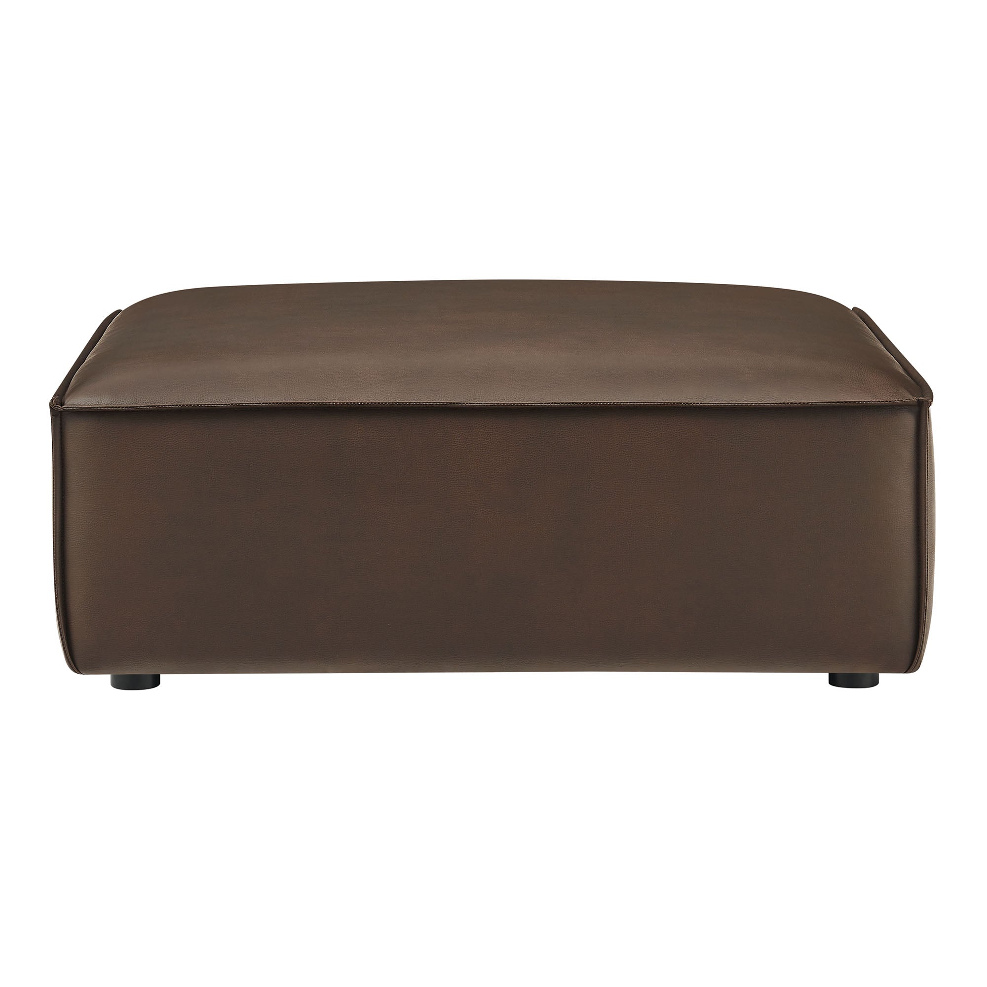 Modway EEI-7402 Restore Vegan Leather Modular Ottoman