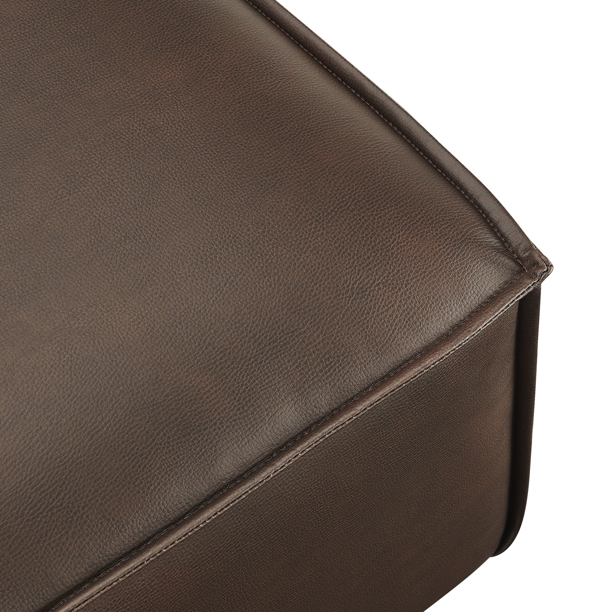 Modway EEI-7402 Restore Vegan Leather Modular Ottoman