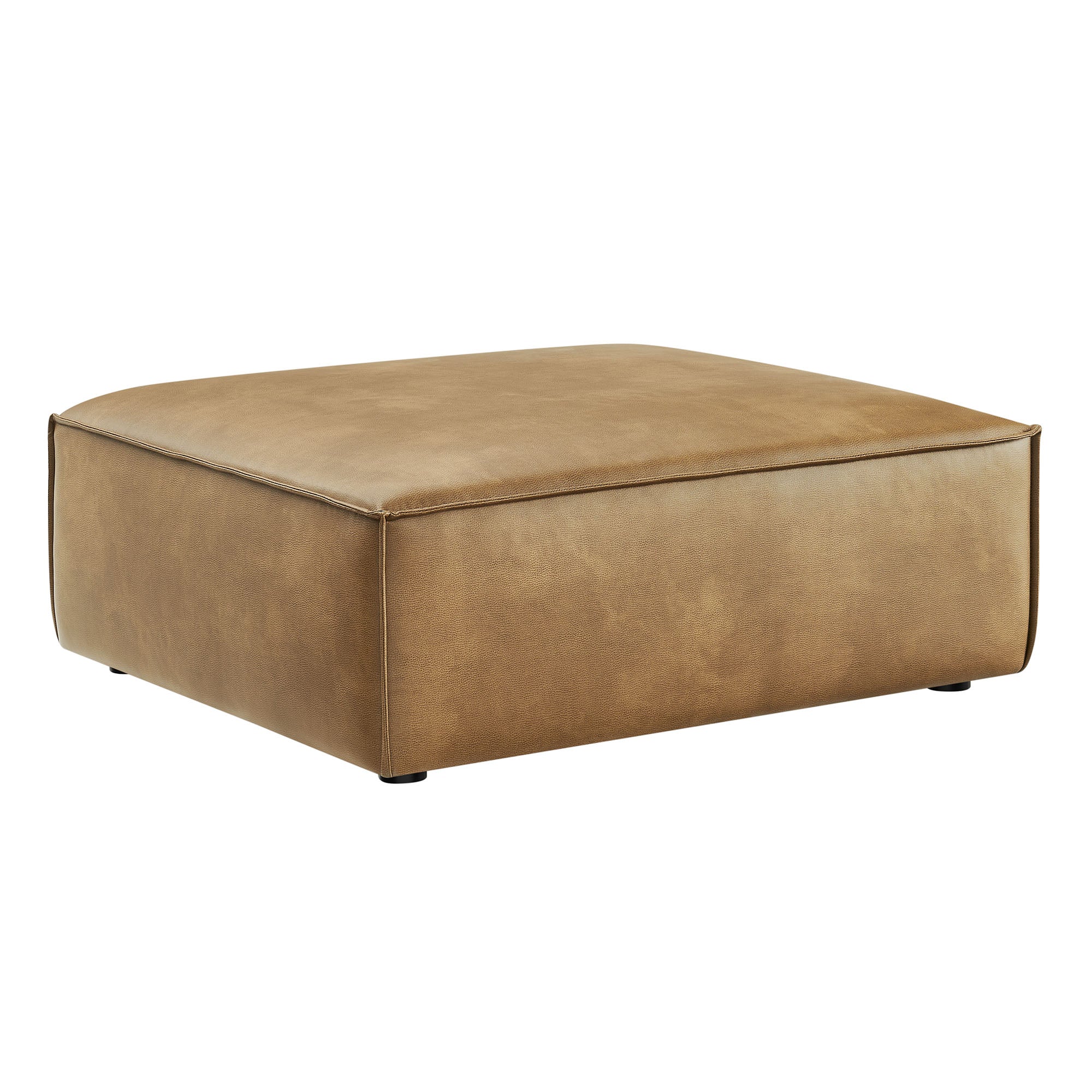 Modway EEI-7402 Restore Vegan Leather Modular Ottoman