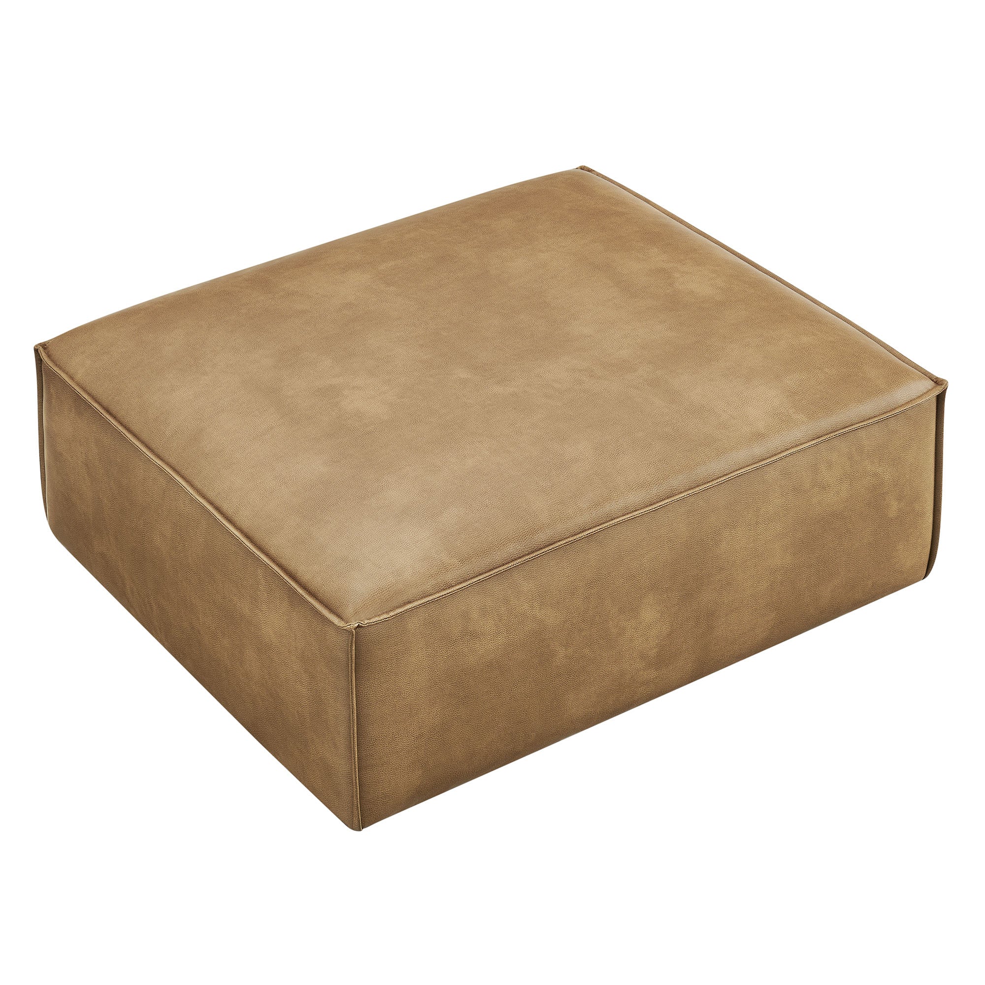 Modway EEI-7402 Restore Vegan Leather Modular Ottoman