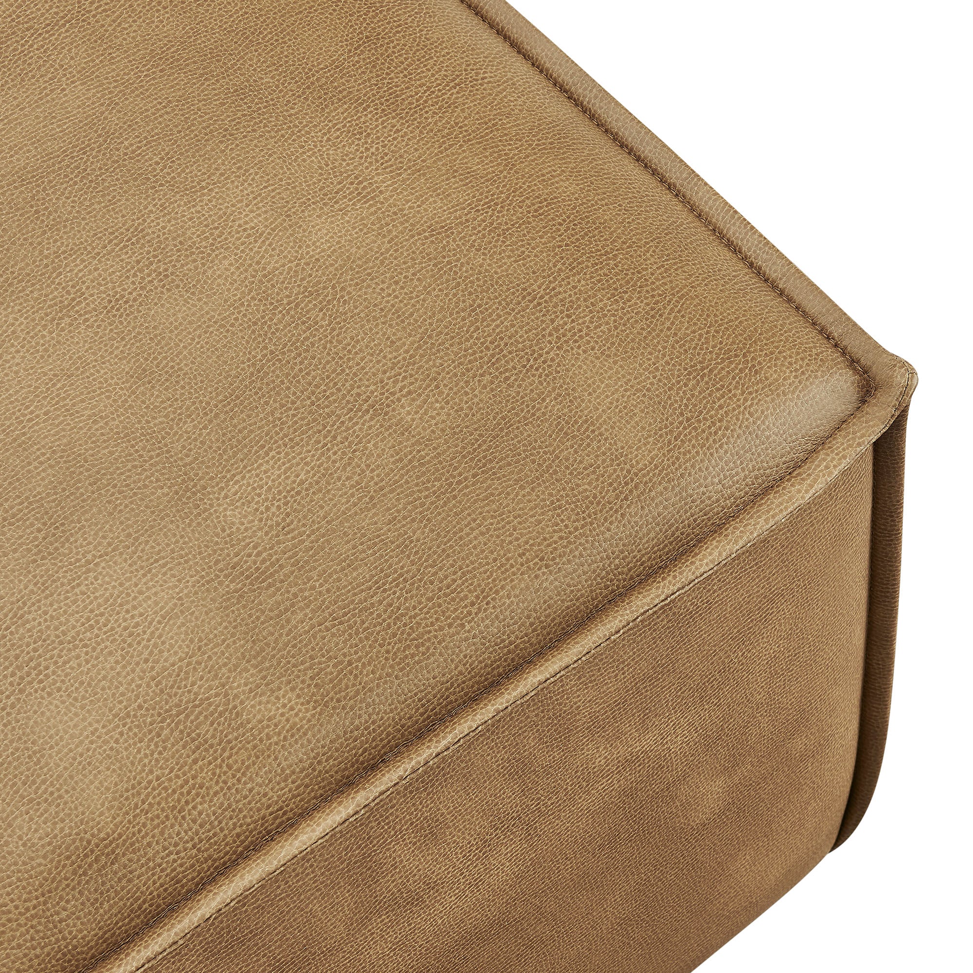 Modway EEI-7402 Restore Vegan Leather Modular Ottoman