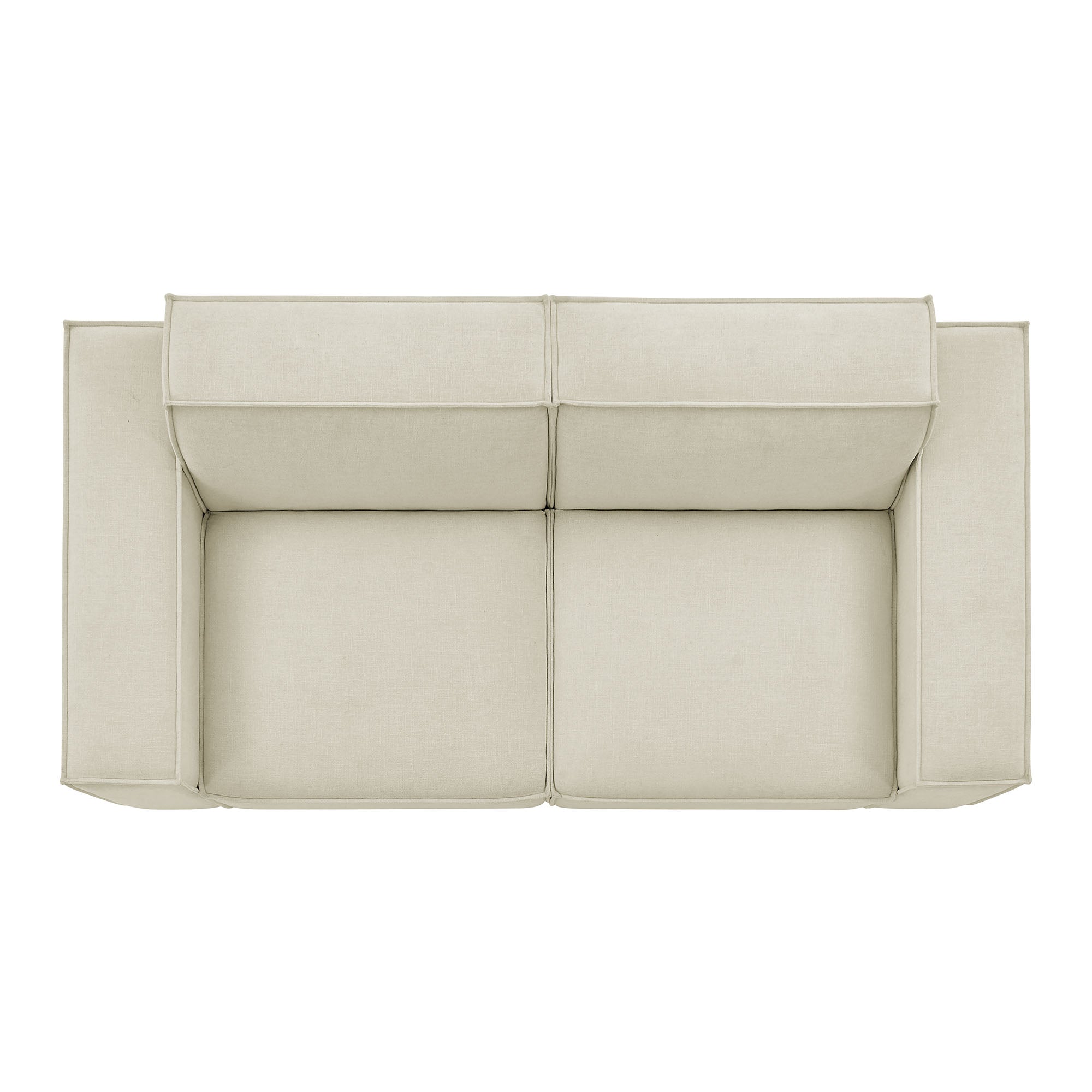Modway EEI-7403 Restore 2-Piece Performance Fabric Upholstered Modular Loveseat