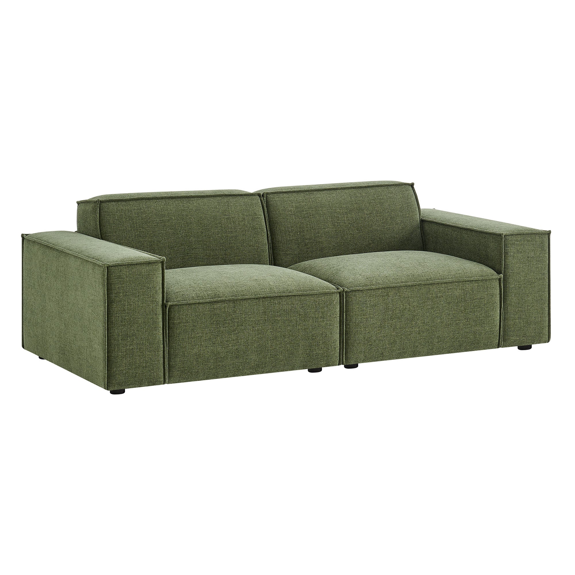 Modway EEI-7403 Restore 2-Piece Performance Fabric Upholstered Modular Loveseat