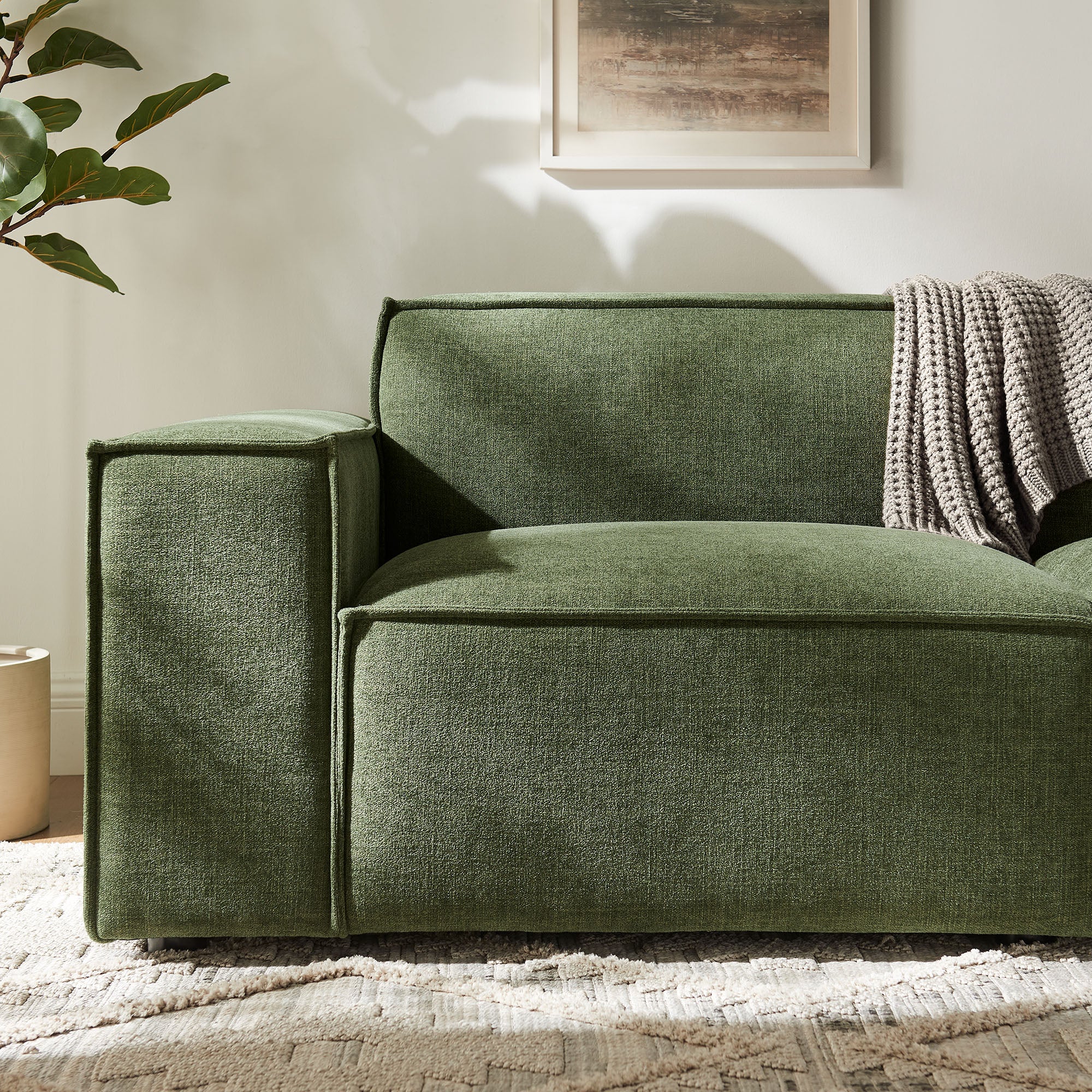 Modway EEI-7403 Restore 2-Piece Performance Fabric Upholstered Modular Loveseat