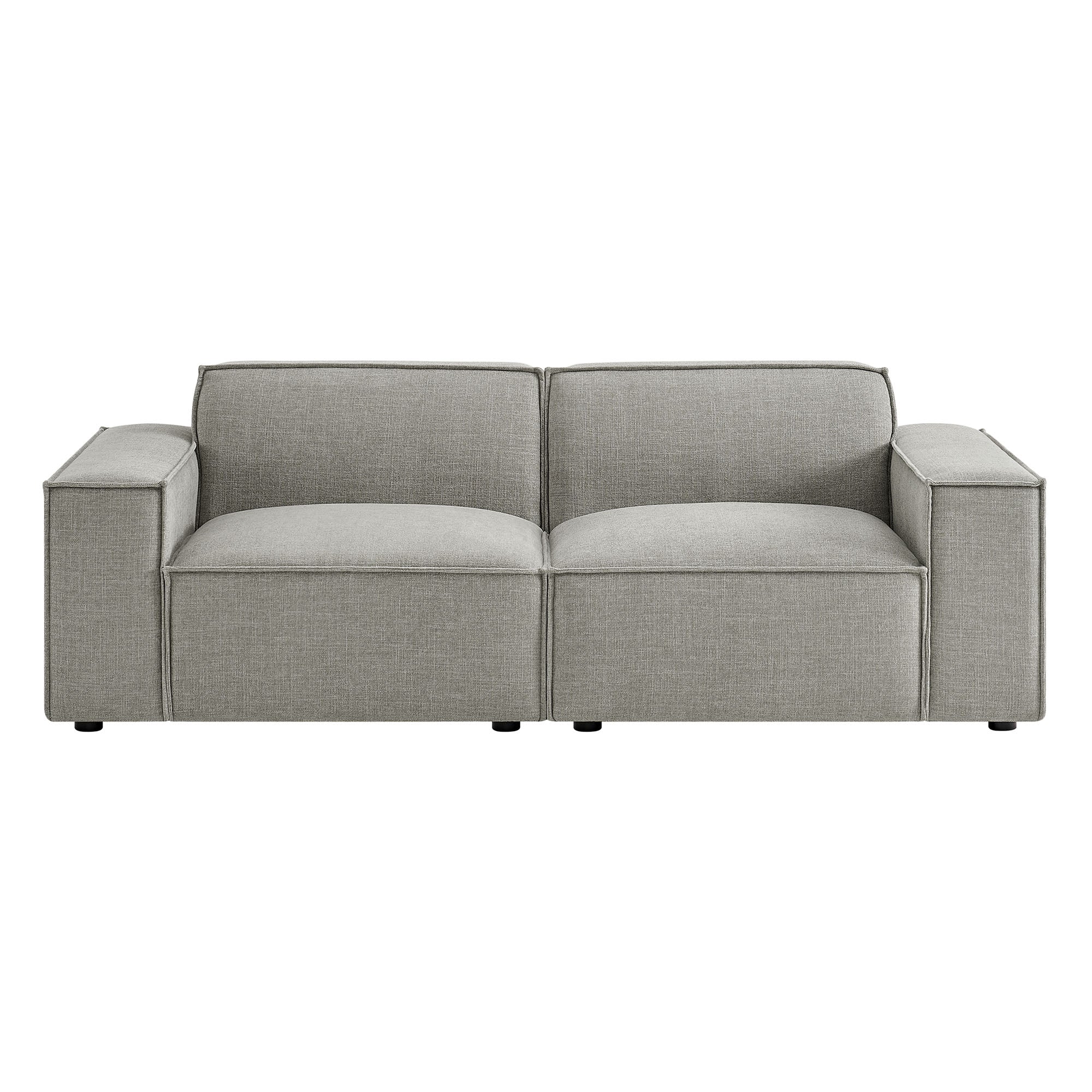 Modway EEI-7403 Restore 2-Piece Performance Fabric Upholstered Modular Loveseat