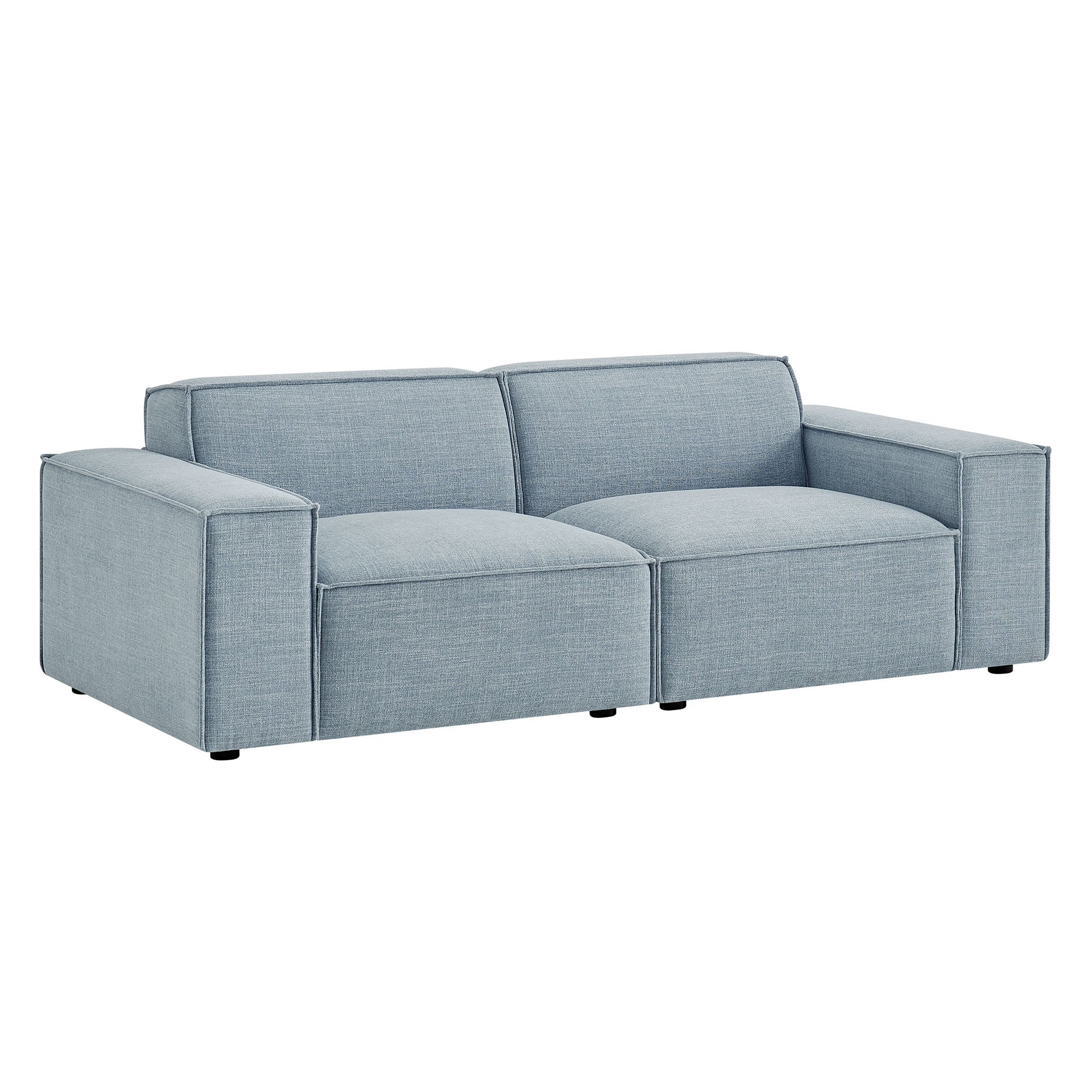 Modway EEI-7403 Restore 2-Piece Performance Fabric Upholstered Modular Loveseat