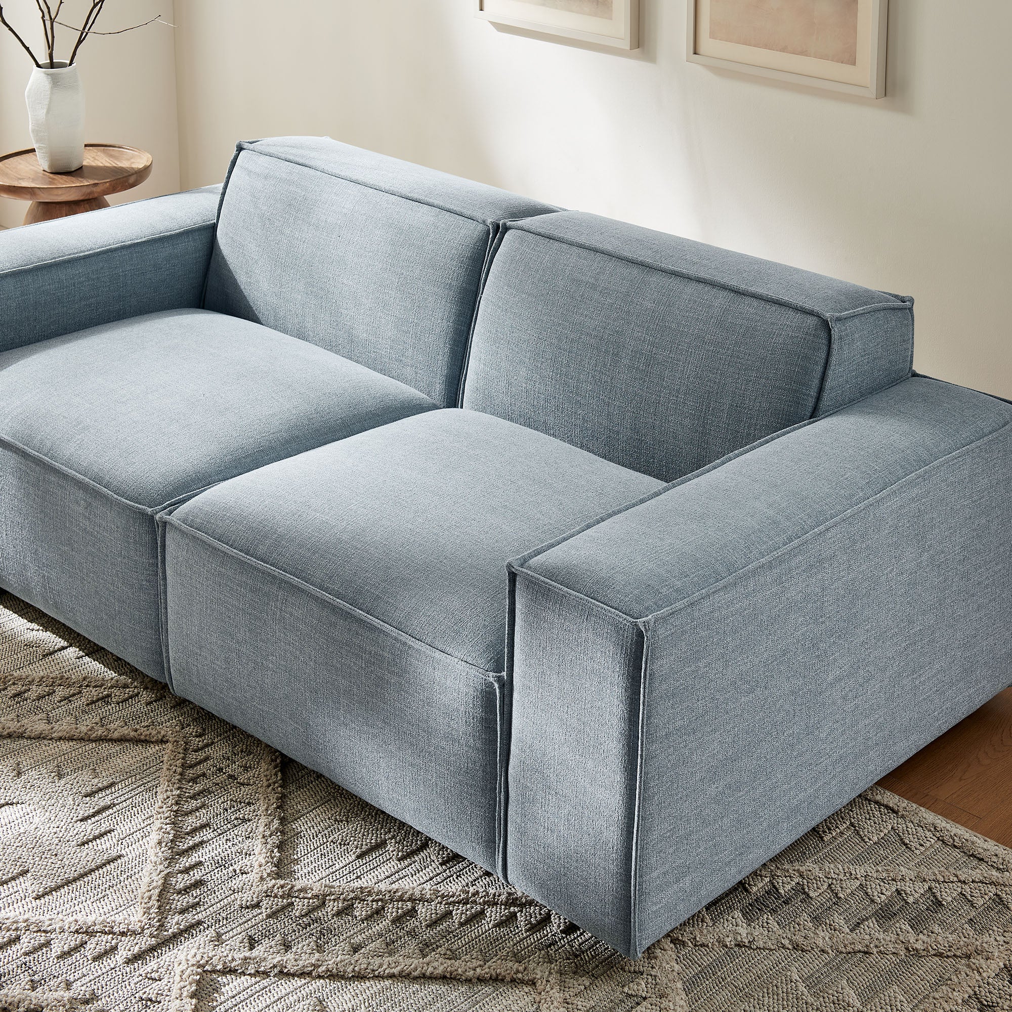 Modway EEI-7403 Restore 2-Piece Performance Fabric Upholstered Modular Loveseat