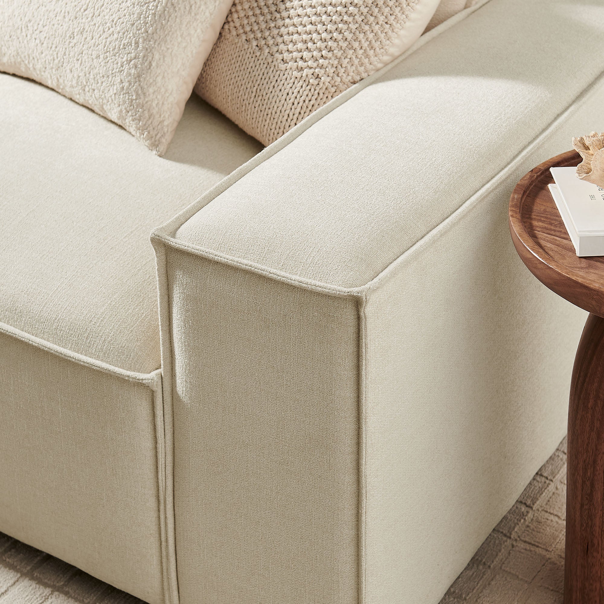 Modway EEI-7407 Restore 3-Piece Performance Fabric Upholstered Modular Sofa Set