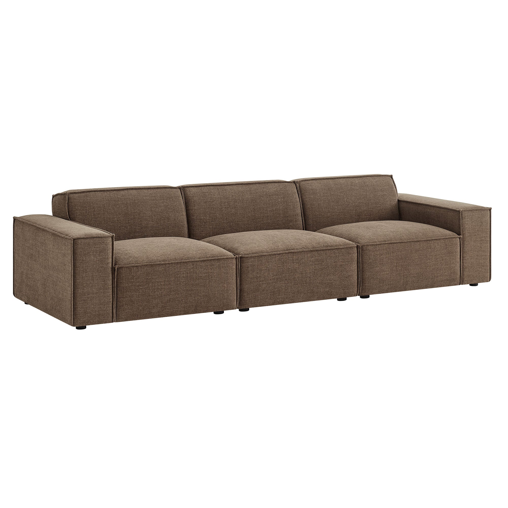 Modway EEI-7407 Restore 3-Piece Performance Fabric Upholstered Modular Sofa Set