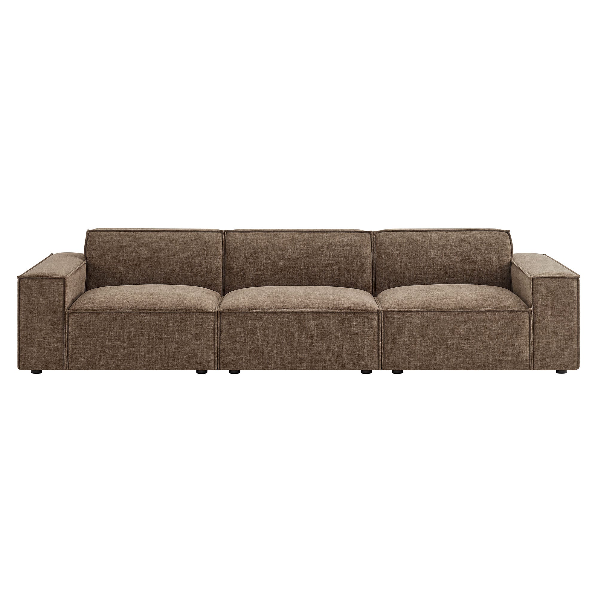 Modway EEI-7407 Restore 3-Piece Performance Fabric Upholstered Modular Sofa Set