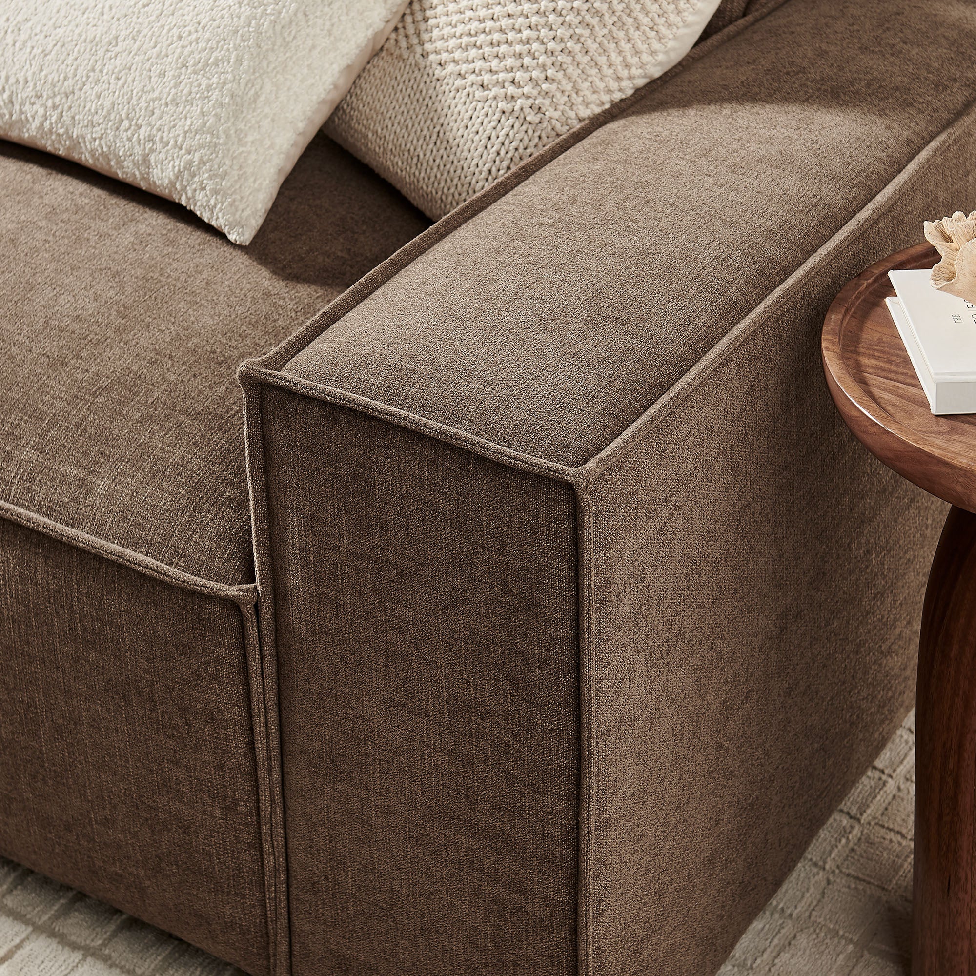 Modway EEI-7407 Restore 3-Piece Performance Fabric Upholstered Modular Sofa Set