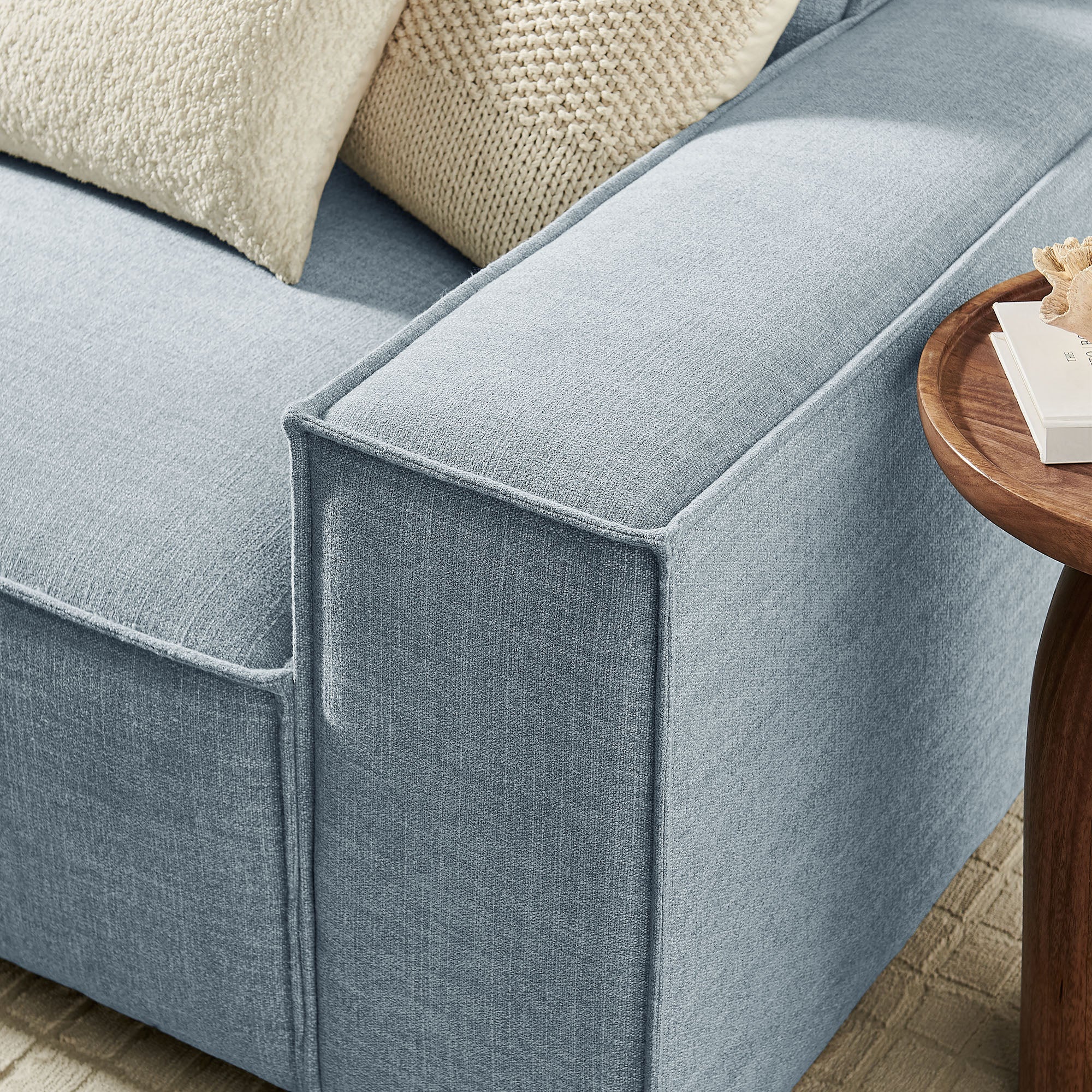 Modway EEI-7407 Restore 3-Piece Performance Fabric Upholstered Modular Sofa Set