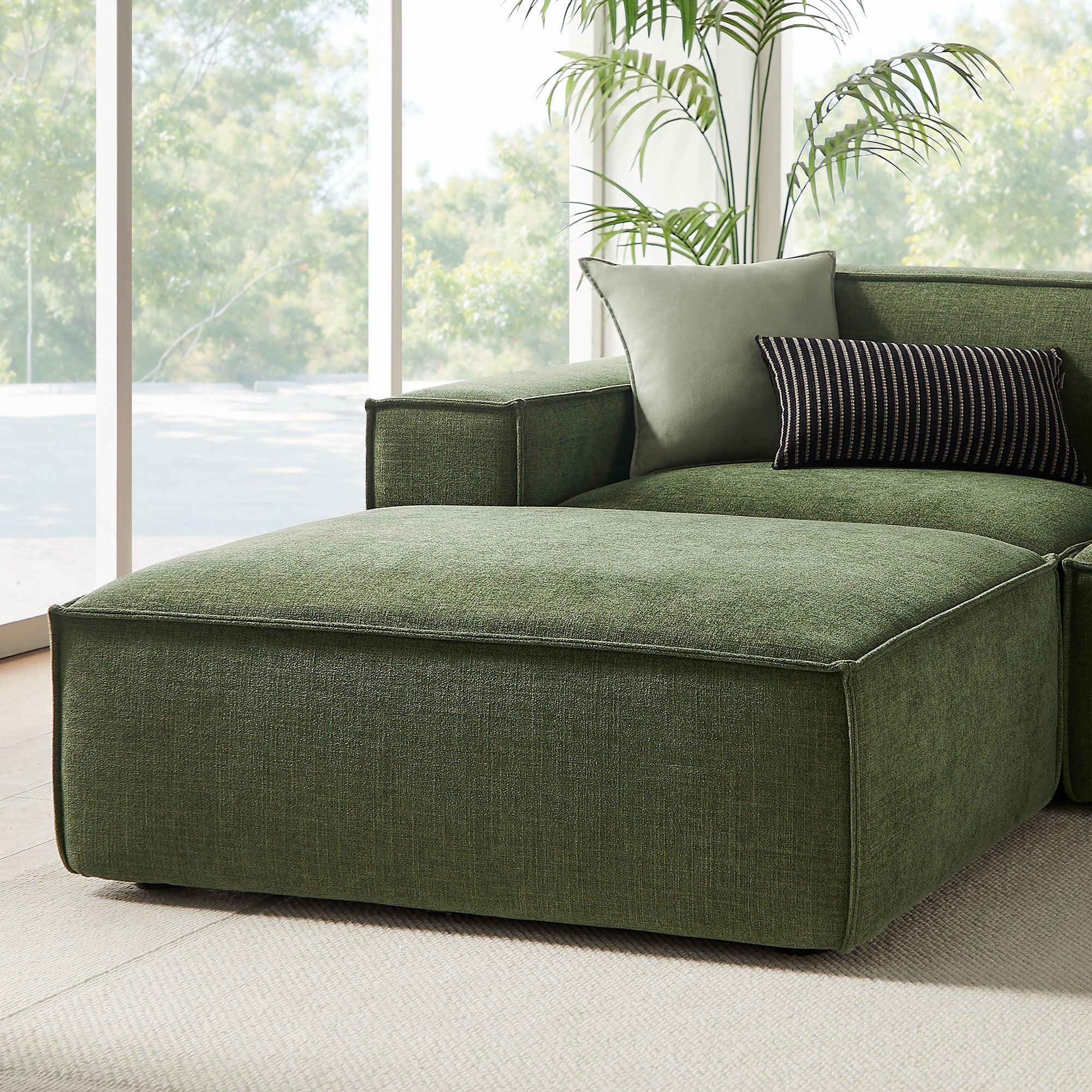 Modway EEI-7417 Restore 6-Piece Performance Fabric Upholstered Modular Sectional Sofa