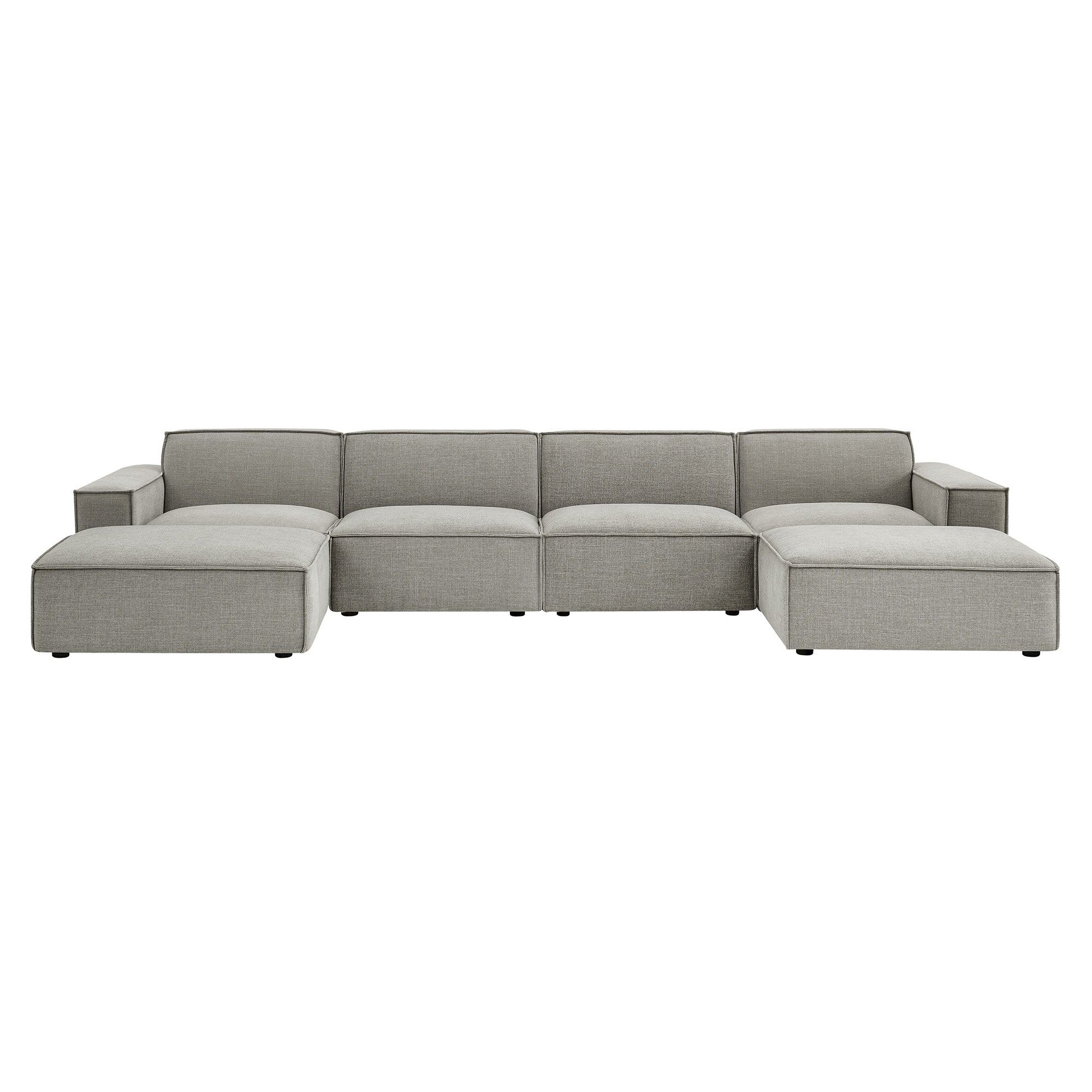 Modway EEI-7417 Restore 6-Piece Performance Fabric Upholstered Modular Sectional Sofa