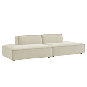 Modway EEI-7423 Restore 2-Piece Performance Fabric Upholstered Modular Loveseat