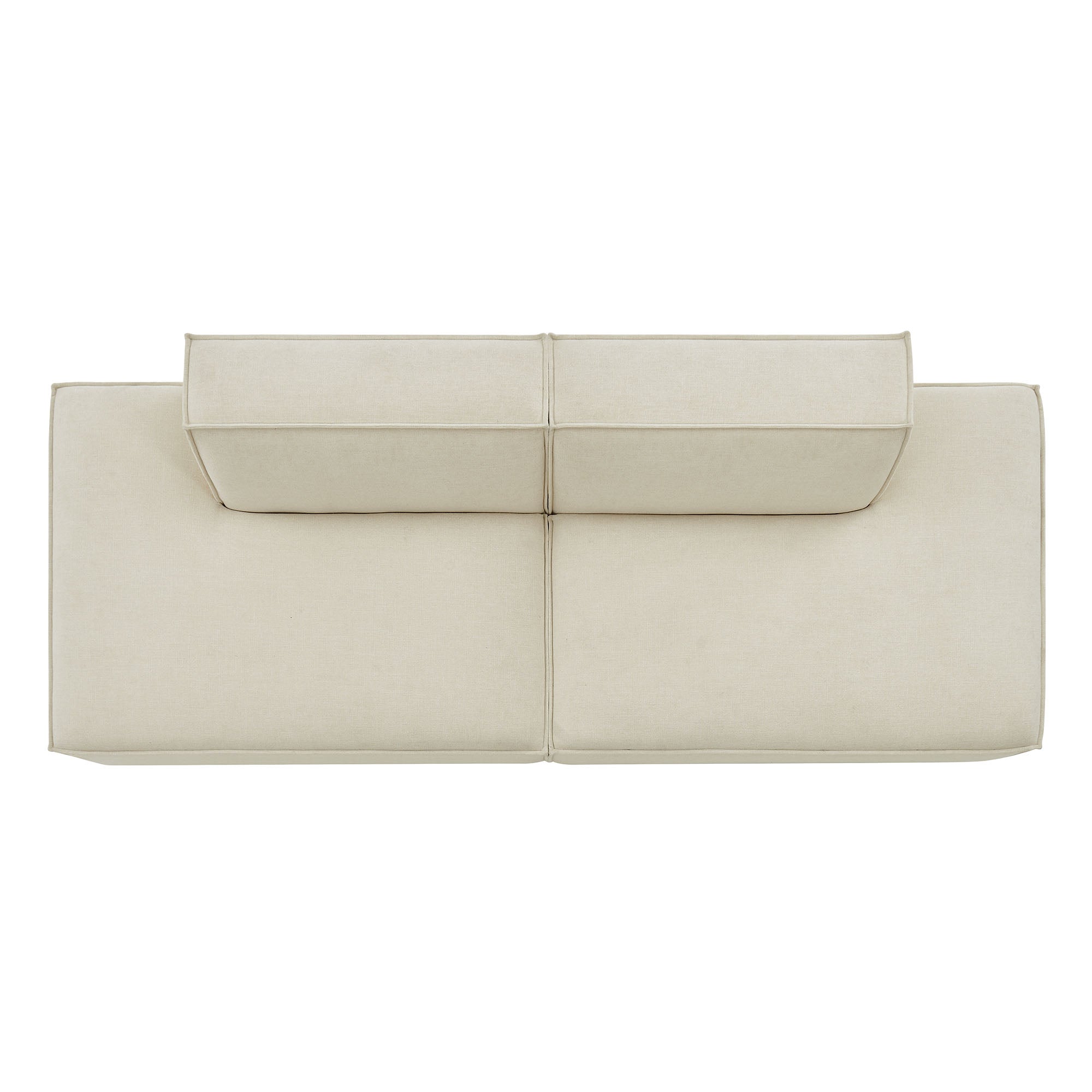 Modway EEI-7423 Restore 2-Piece Performance Fabric Upholstered Modular Loveseat