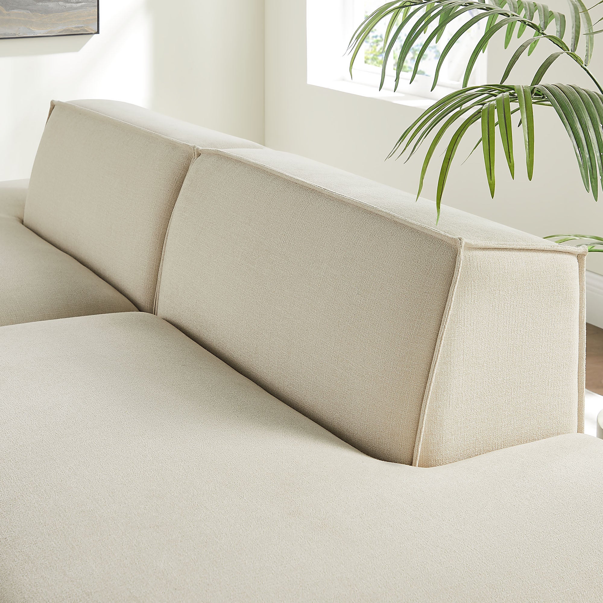 Modway EEI-7423 Restore 2-Piece Performance Fabric Upholstered Modular Loveseat