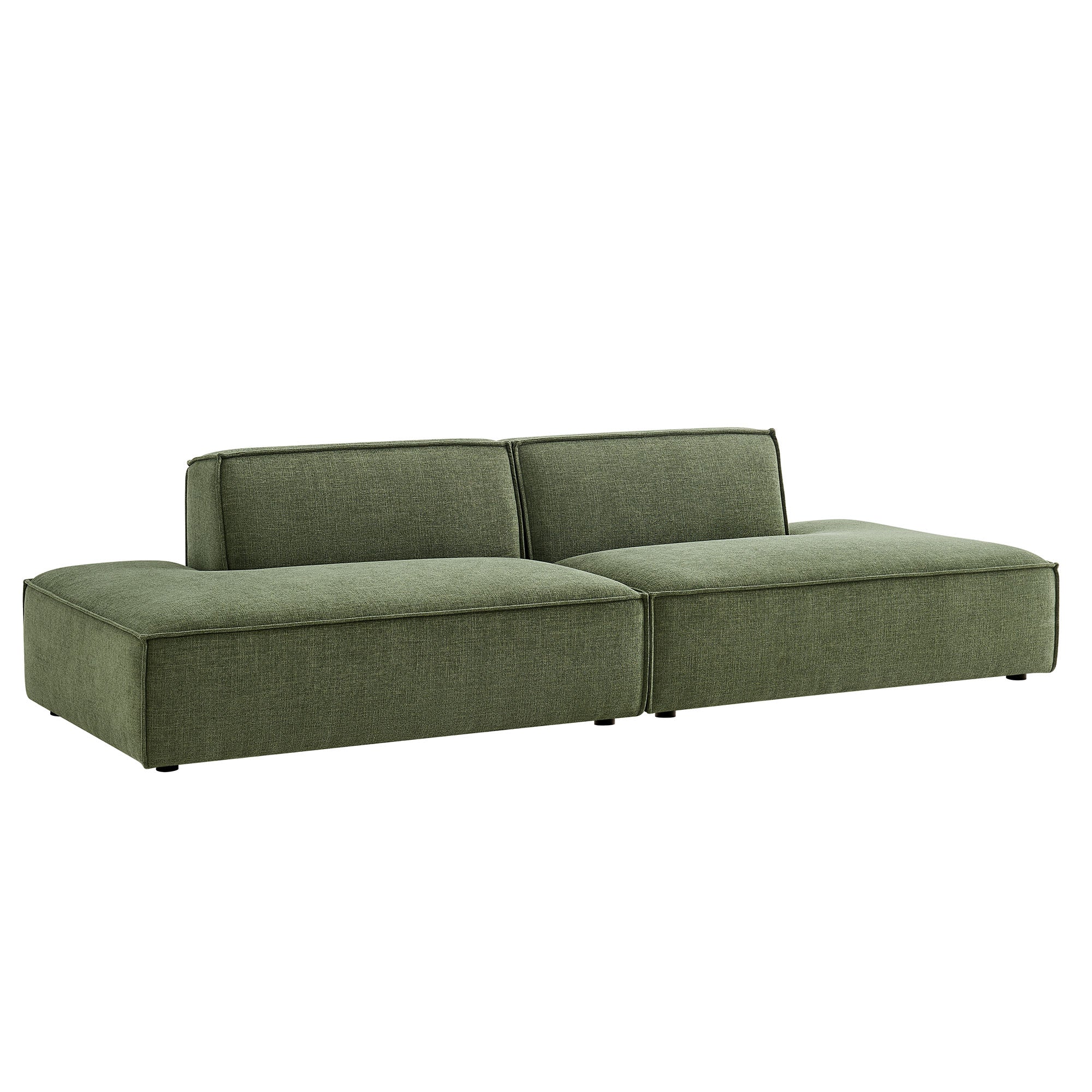 Modway EEI-7423 Restore 2-Piece Performance Fabric Upholstered Modular Loveseat