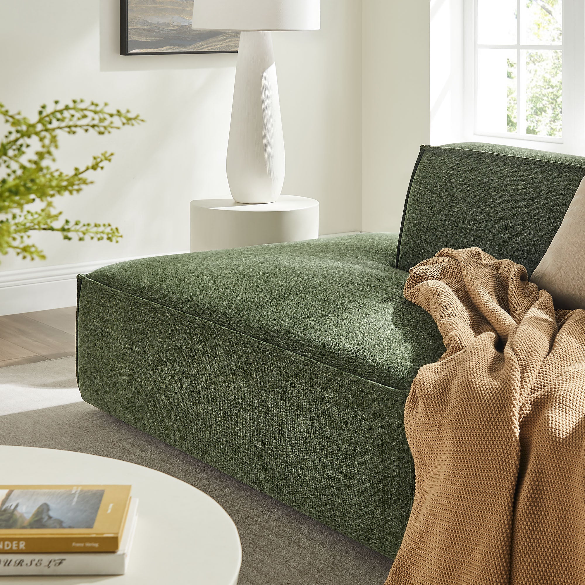 Modway EEI-7423 Restore 2-Piece Performance Fabric Upholstered Modular Loveseat