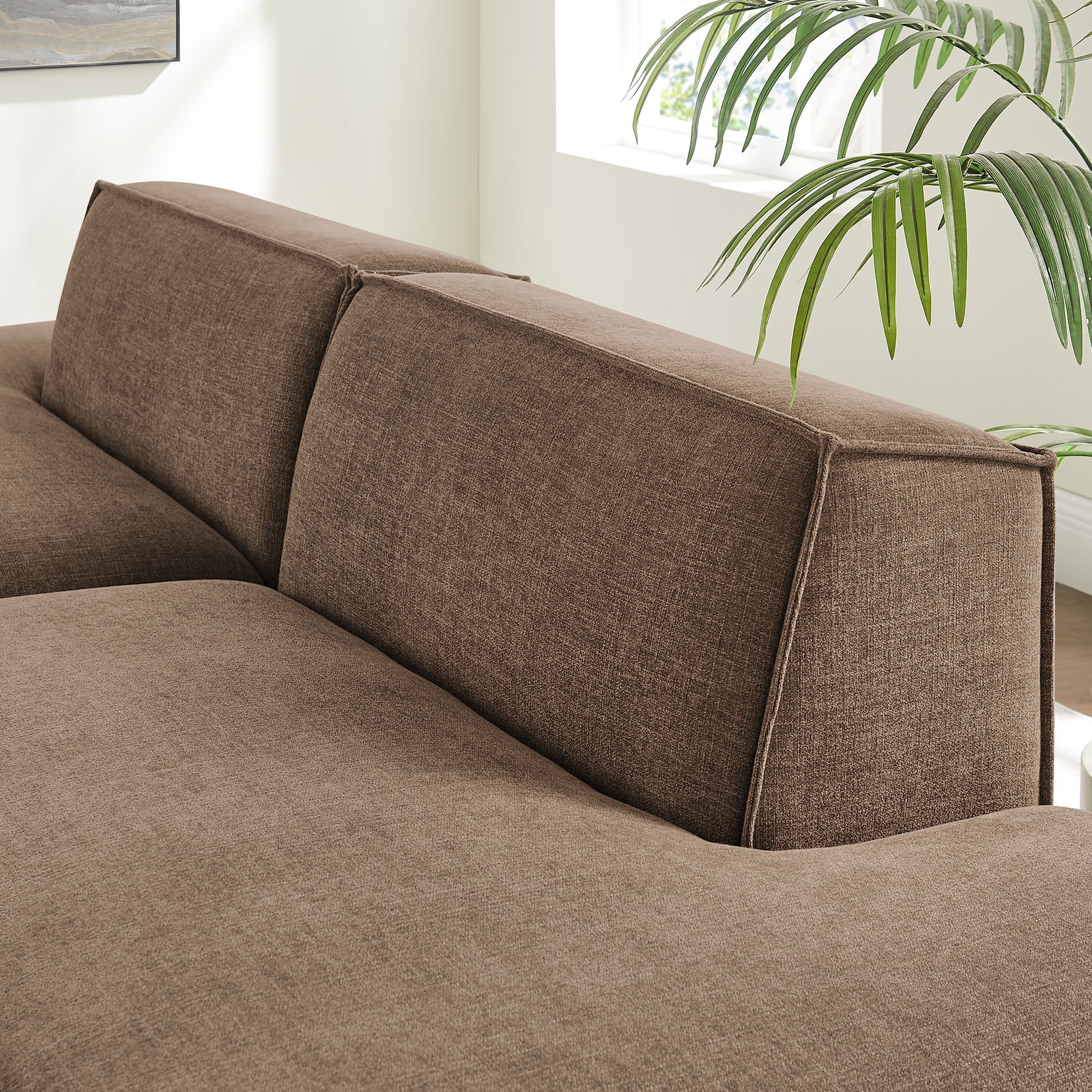 Modway EEI-7423 Restore 2-Piece Performance Fabric Upholstered Modular Loveseat