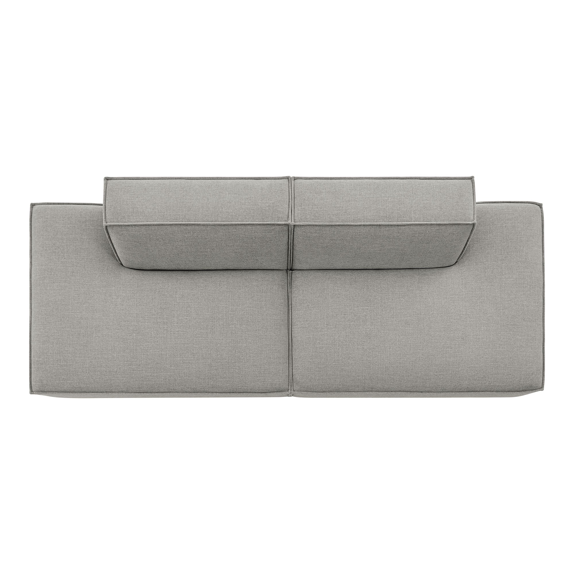 Modway EEI-7423 Restore 2-Piece Performance Fabric Upholstered Modular Loveseat
