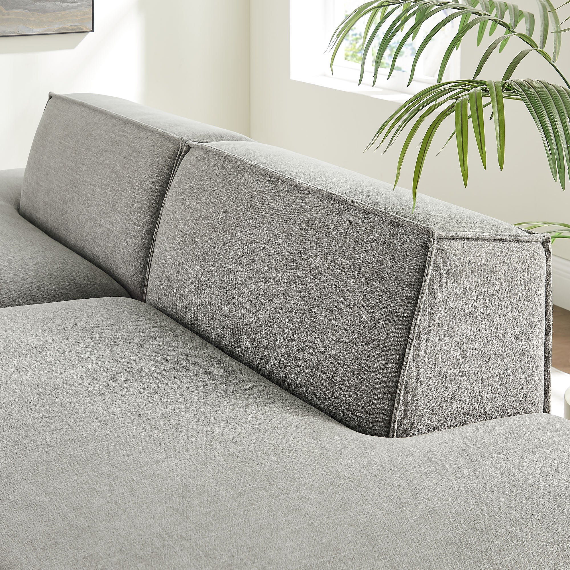 Modway EEI-7423 Restore 2-Piece Performance Fabric Upholstered Modular Loveseat