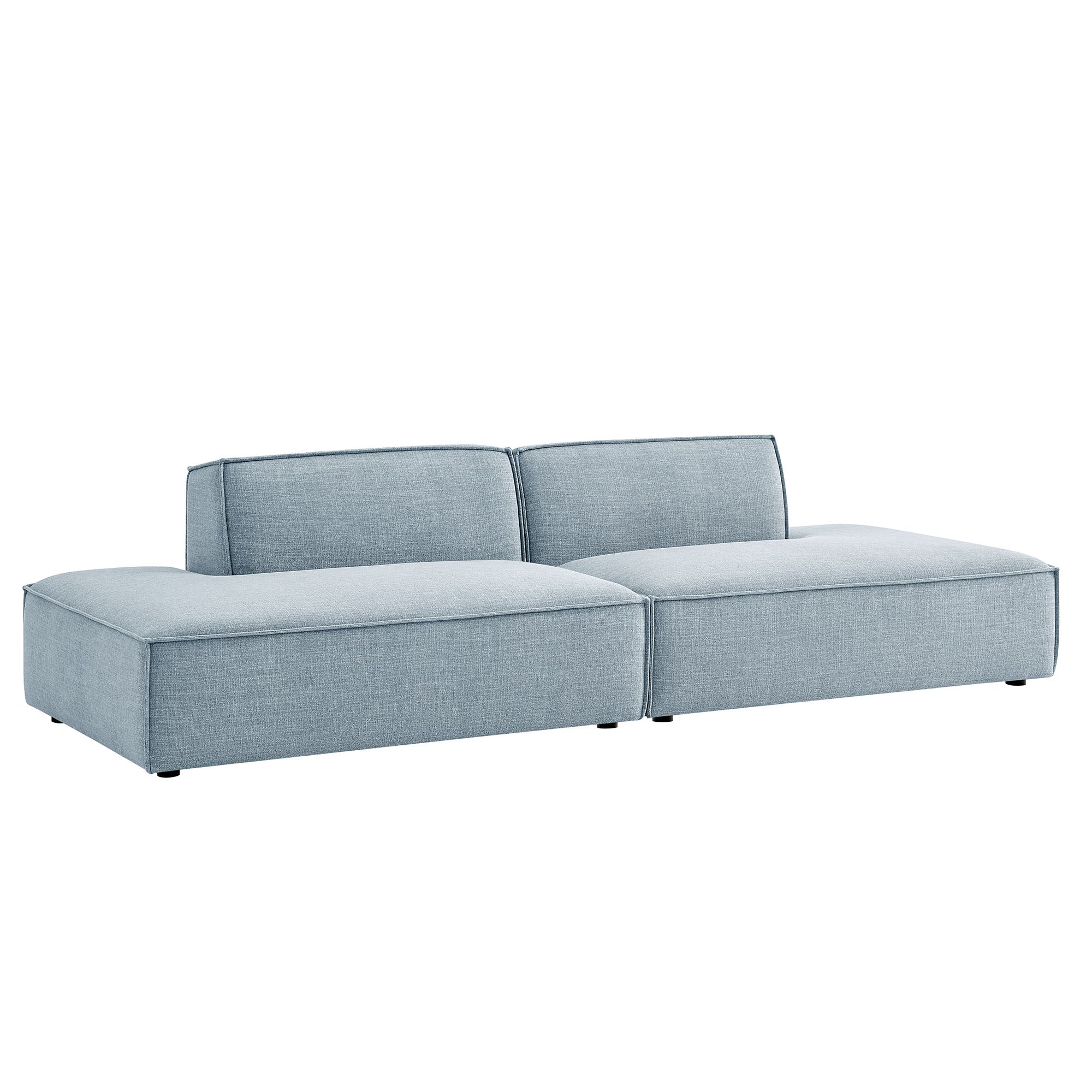 Modway EEI-7423 Restore 2-Piece Performance Fabric Upholstered Modular Loveseat
