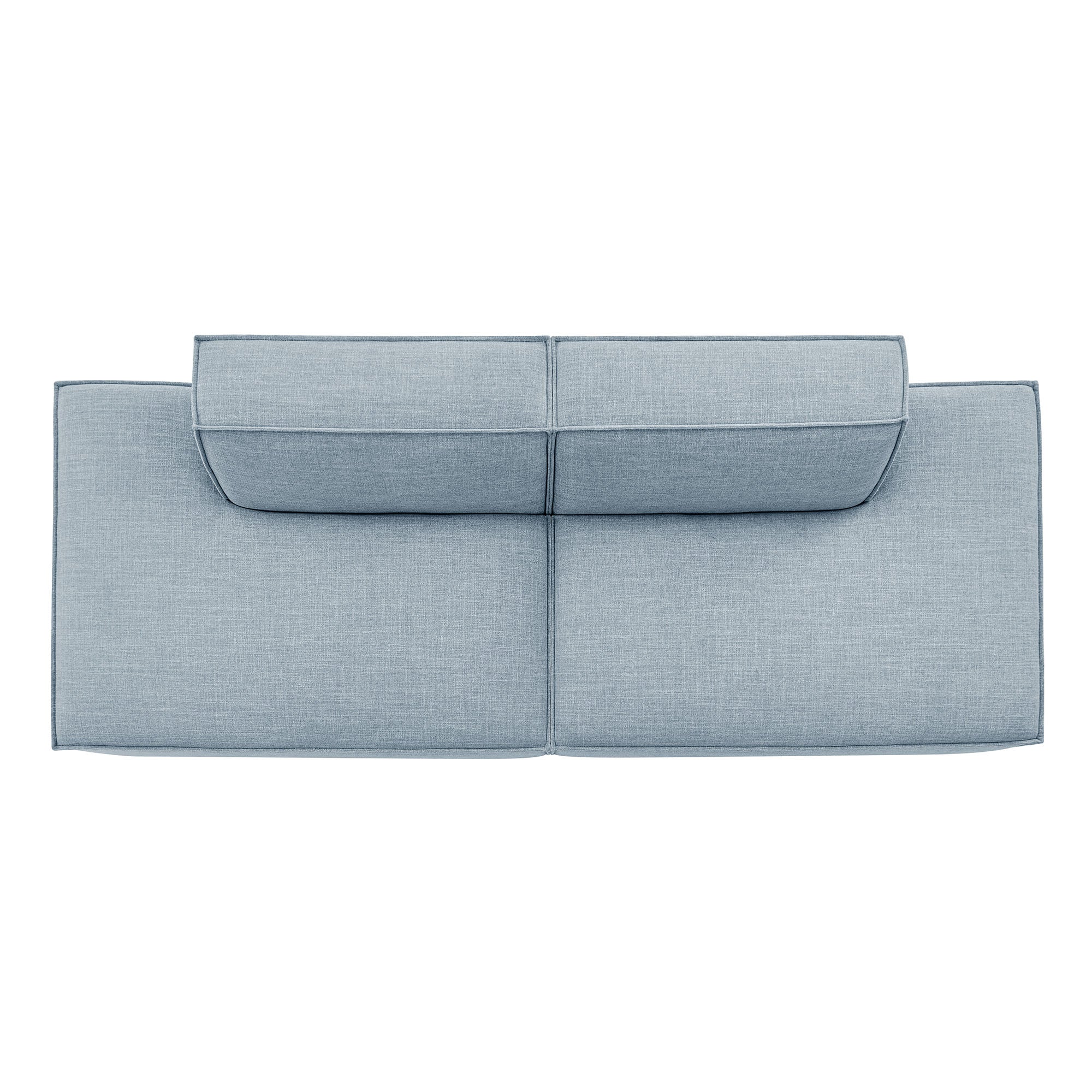 Modway EEI-7423 Restore 2-Piece Performance Fabric Upholstered Modular Loveseat