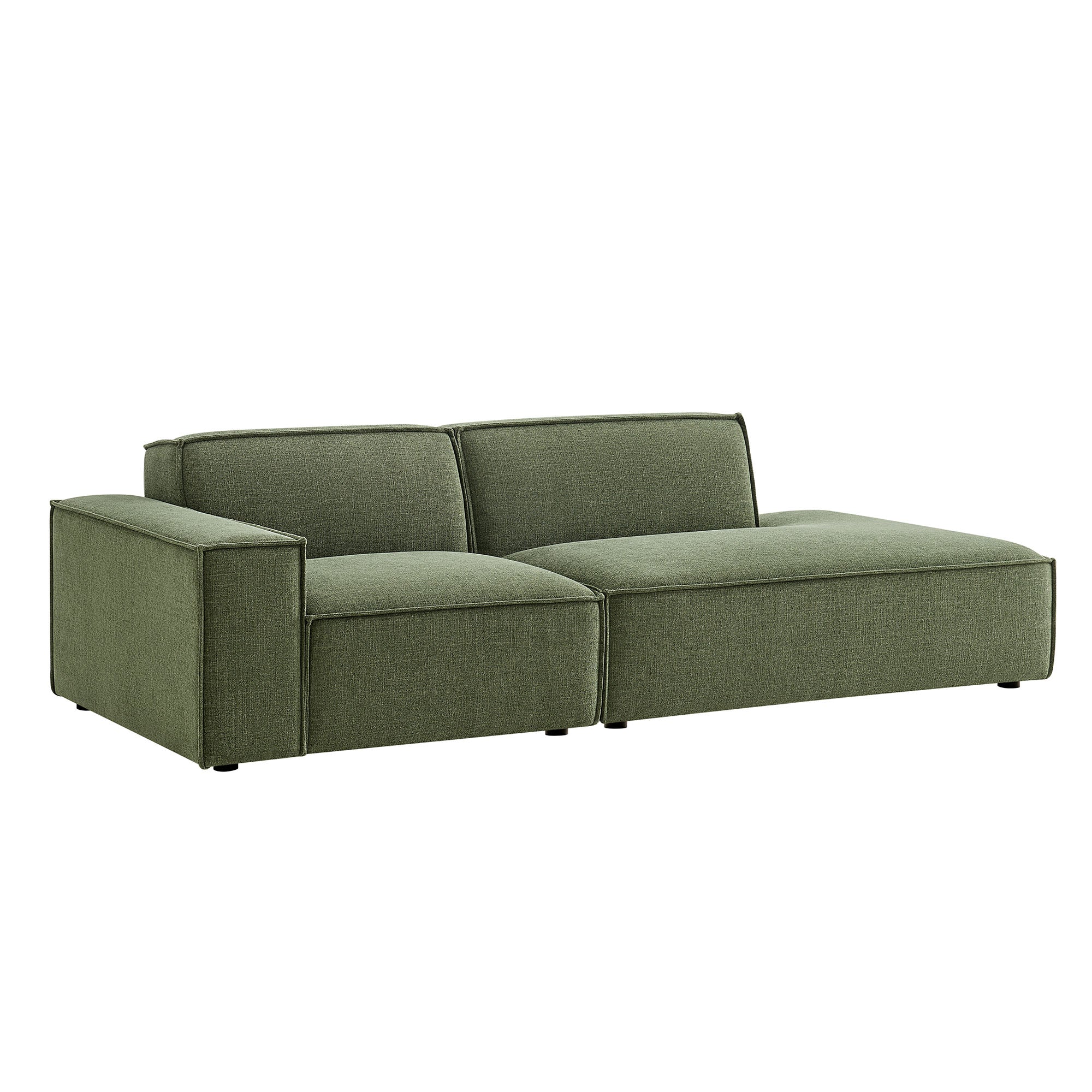 Modway EEI-7425 Restore 2-Piece Performance Fabric Upholstered Modular Loveseat