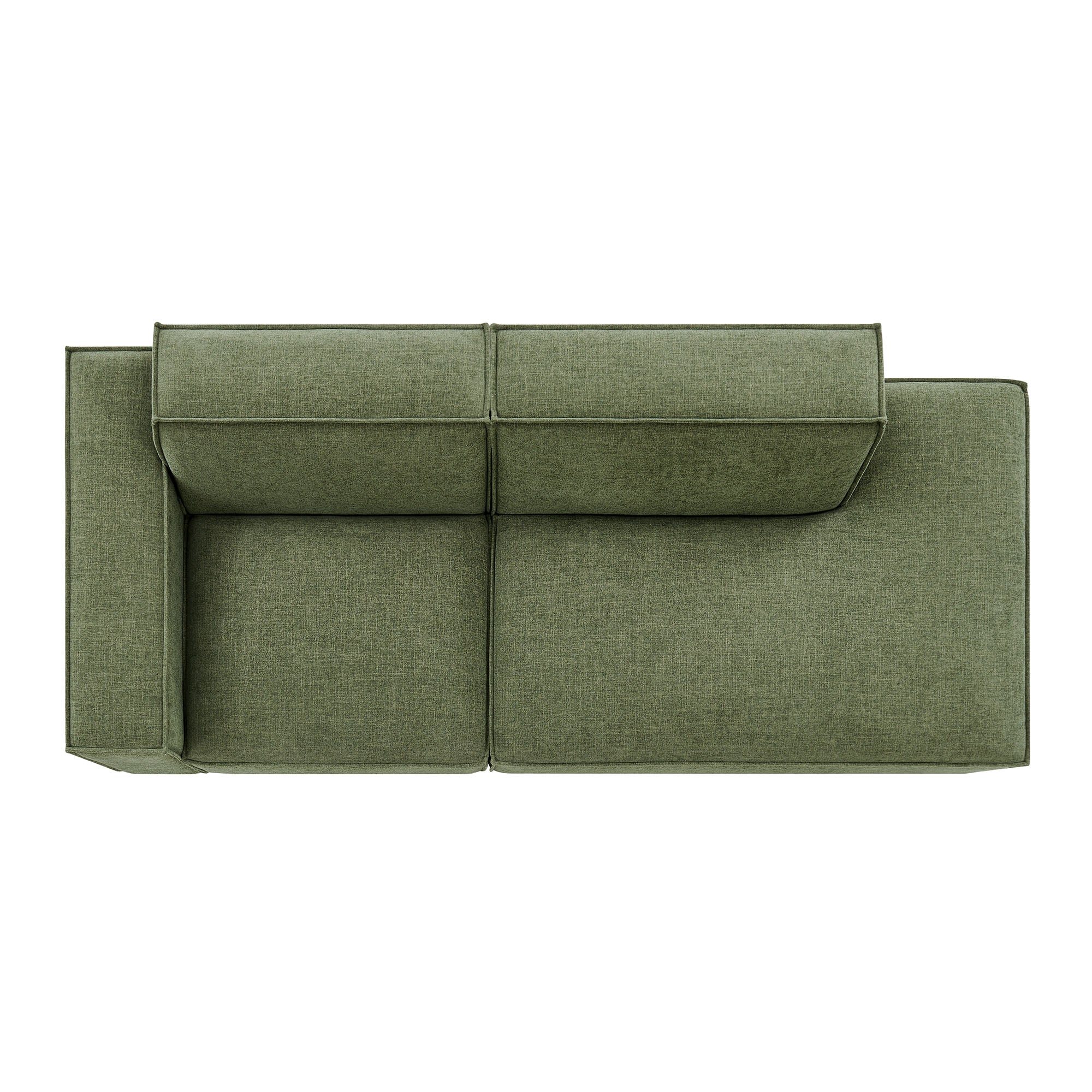 Modway EEI-7425 Restore 2-Piece Performance Fabric Upholstered Modular Loveseat
