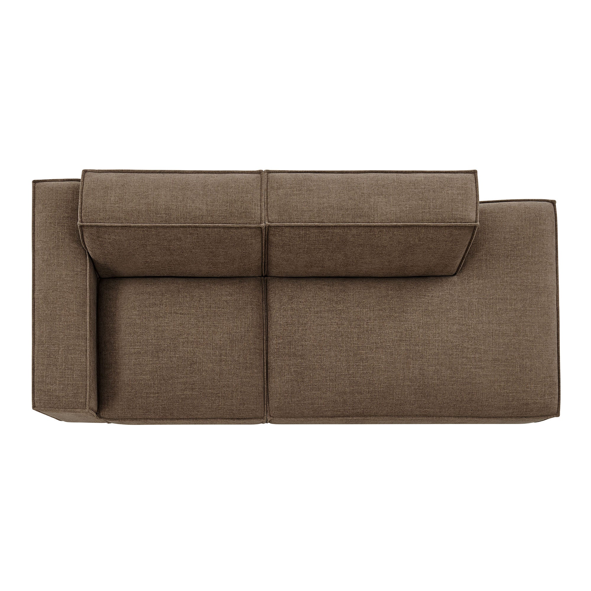 Modway EEI-7425 Restore 2-Piece Performance Fabric Upholstered Modular Loveseat
