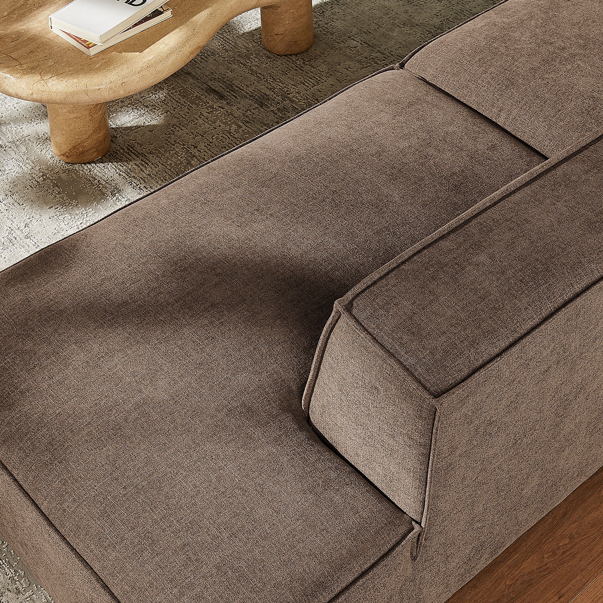 Modway EEI-7425 Restore 2-Piece Performance Fabric Upholstered Modular Loveseat