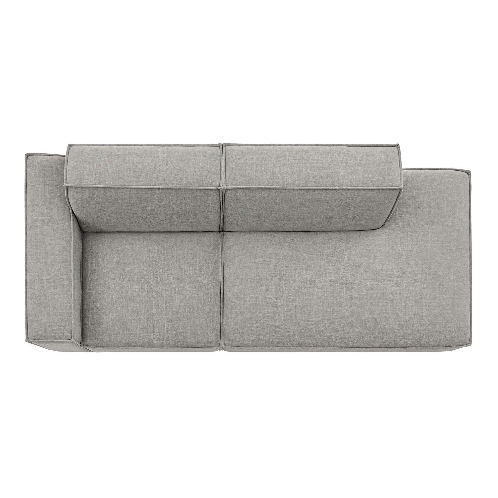 Modway EEI-7425 Restore 2-Piece Performance Fabric Upholstered Modular Loveseat