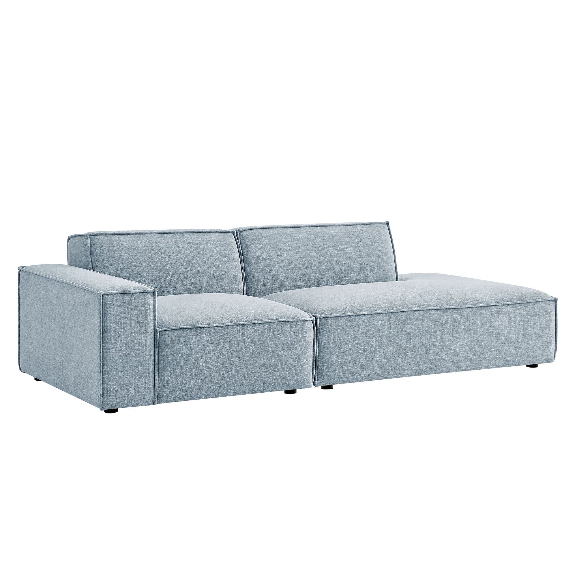 Modway EEI-7425 Restore 2-Piece Performance Fabric Upholstered Modular Loveseat