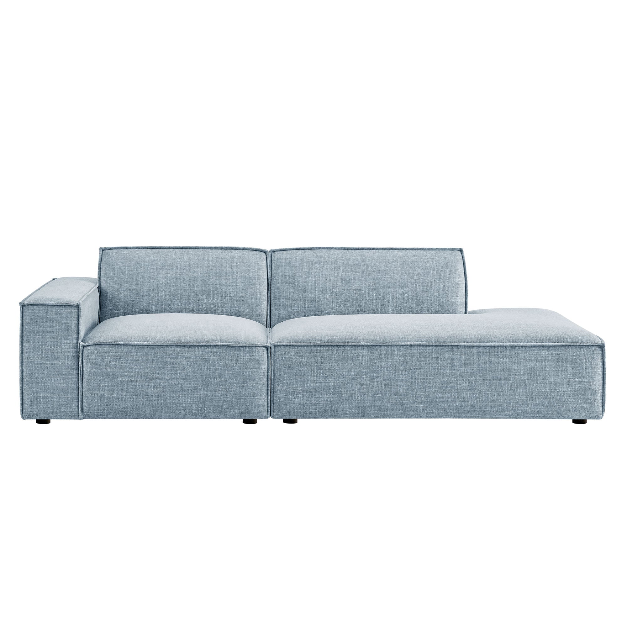 Modway EEI-7425 Restore 2-Piece Performance Fabric Upholstered Modular Loveseat