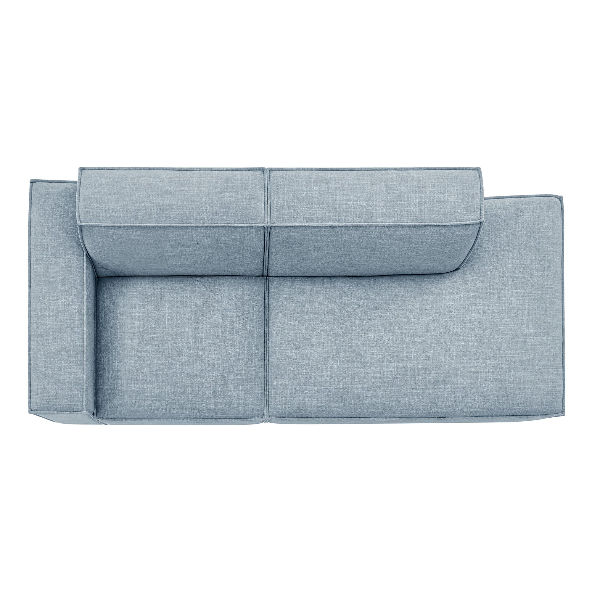 Modway EEI-7425 Restore 2-Piece Performance Fabric Upholstered Modular Loveseat