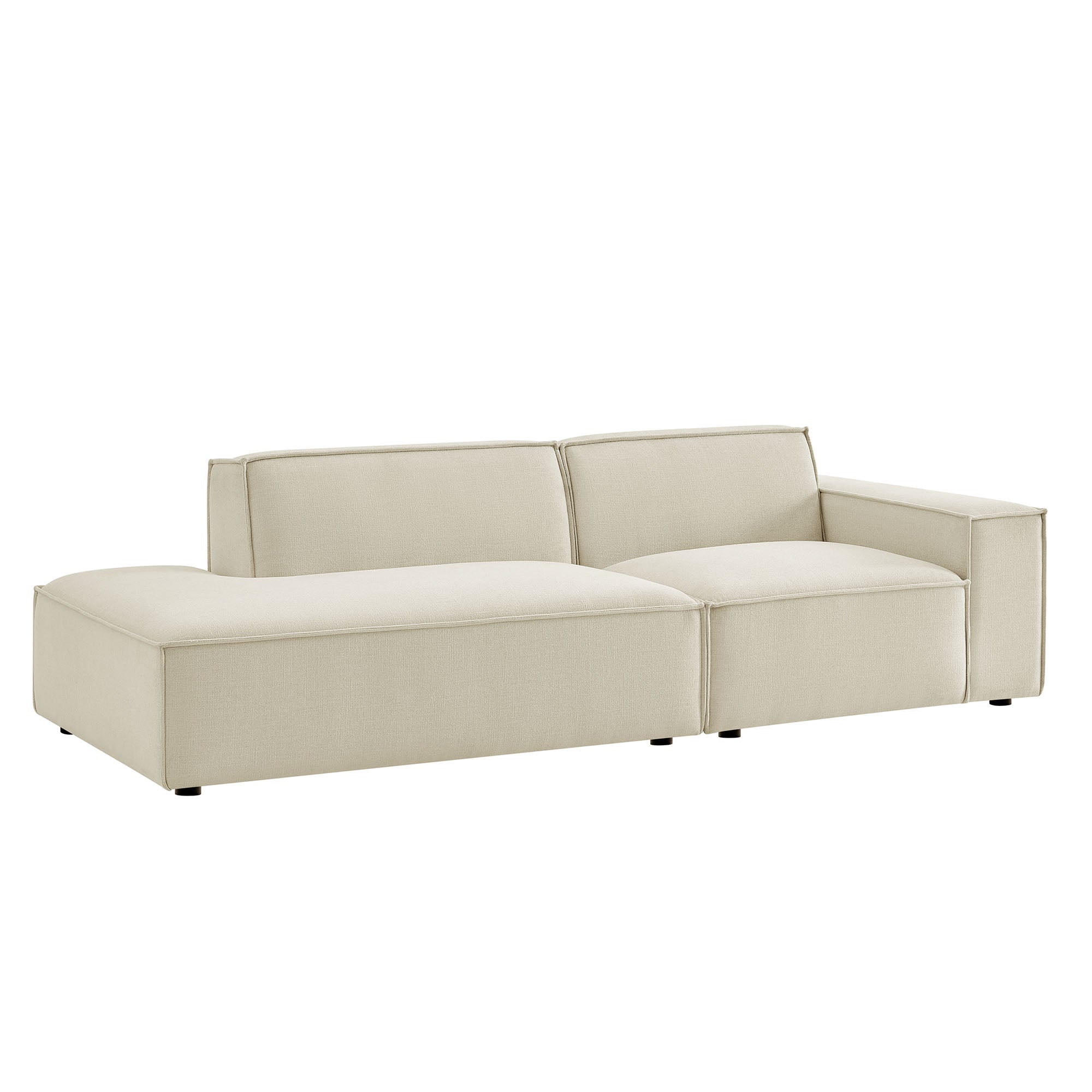 Modway EEI-7427 Restore 2-Piece Performance Fabric Upholstered Modular Loveseat