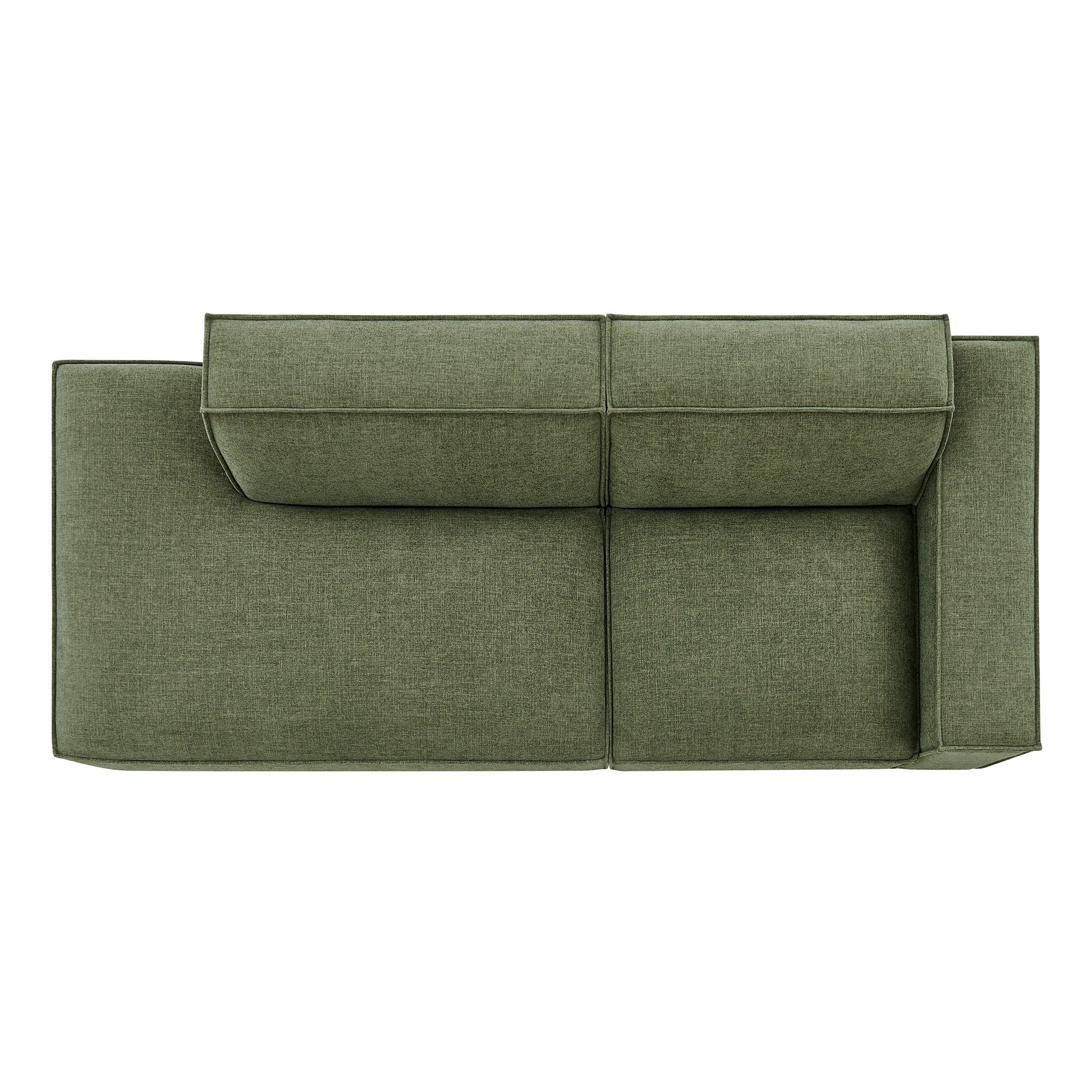 Modway EEI-7427 Restore 2-Piece Performance Fabric Upholstered Modular Loveseat