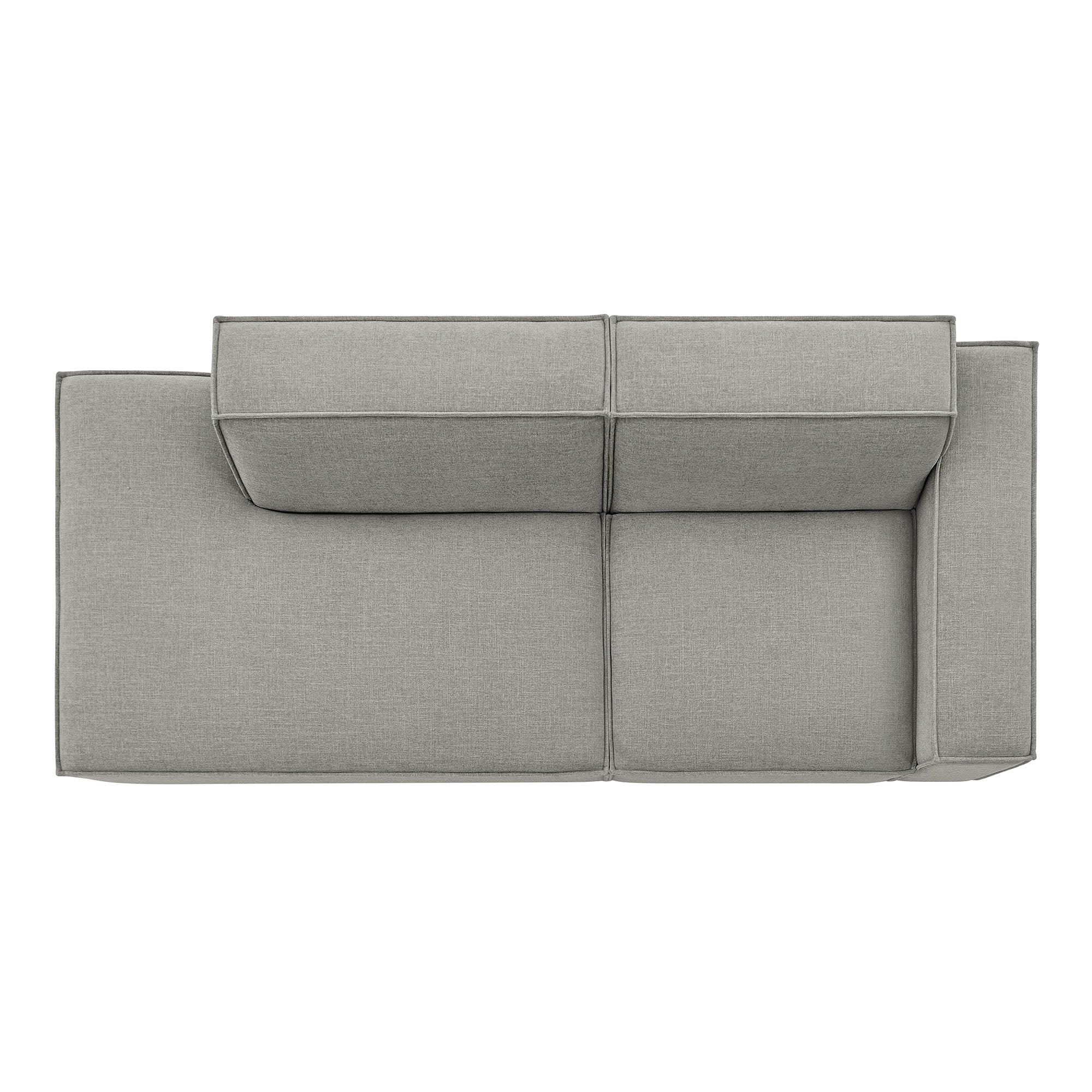 Modway EEI-7427 Restore 2-Piece Performance Fabric Upholstered Modular Loveseat