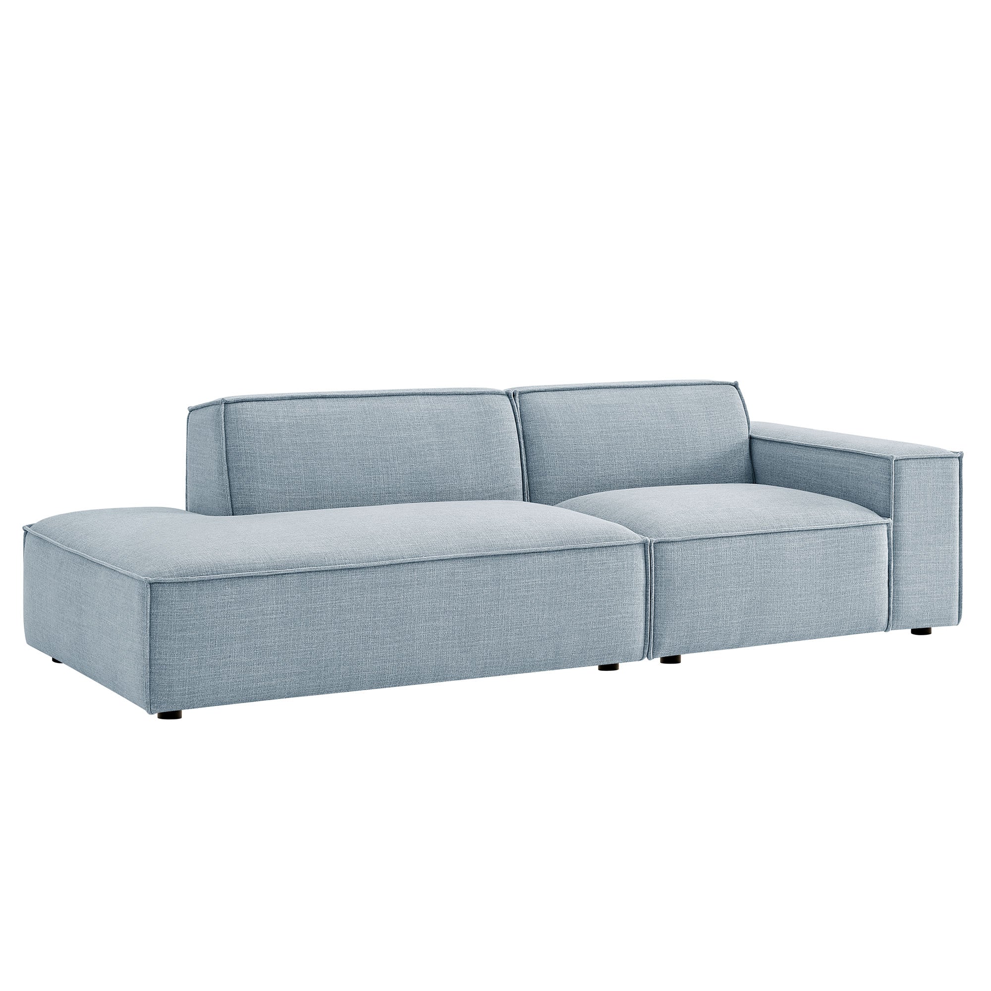 Modway EEI-7427 Restore 2-Piece Performance Fabric Upholstered Modular Loveseat