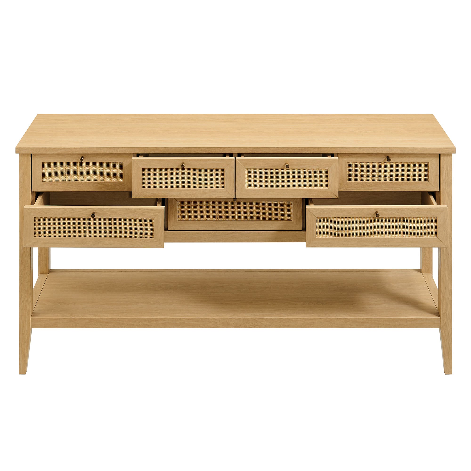 Modway EEI-7435 Soma 62 Inch Rattan Console Table
