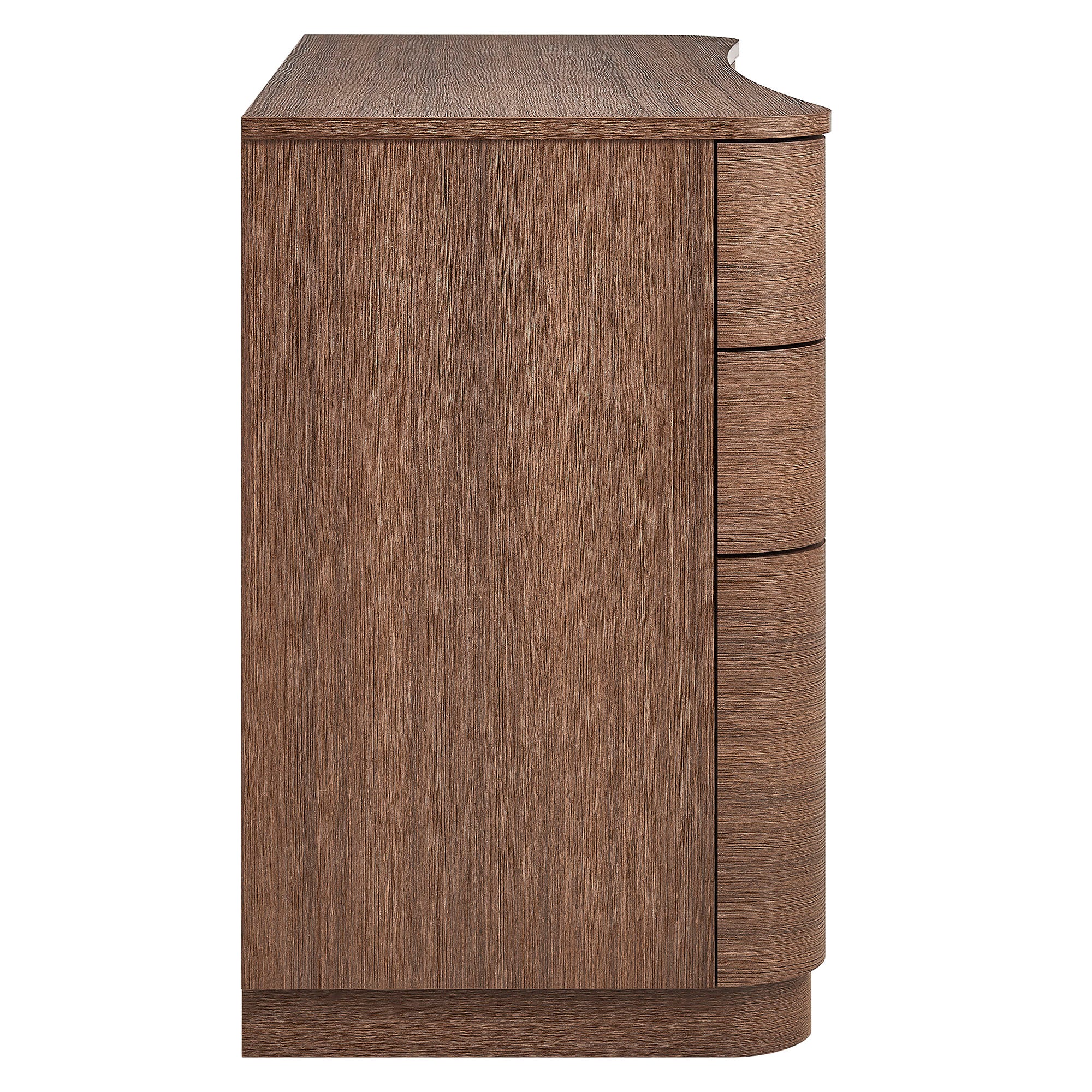 Mirae 55" 6-Drawer Curved Office Desk