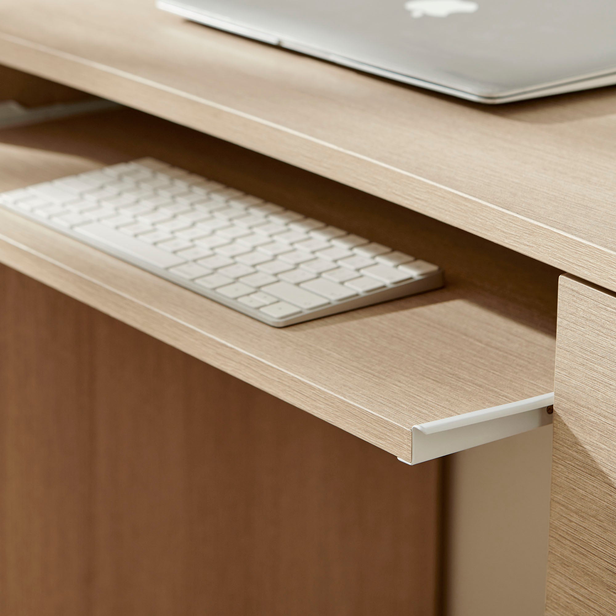 Mirae 55" 6-Drawer Curved Office Desk